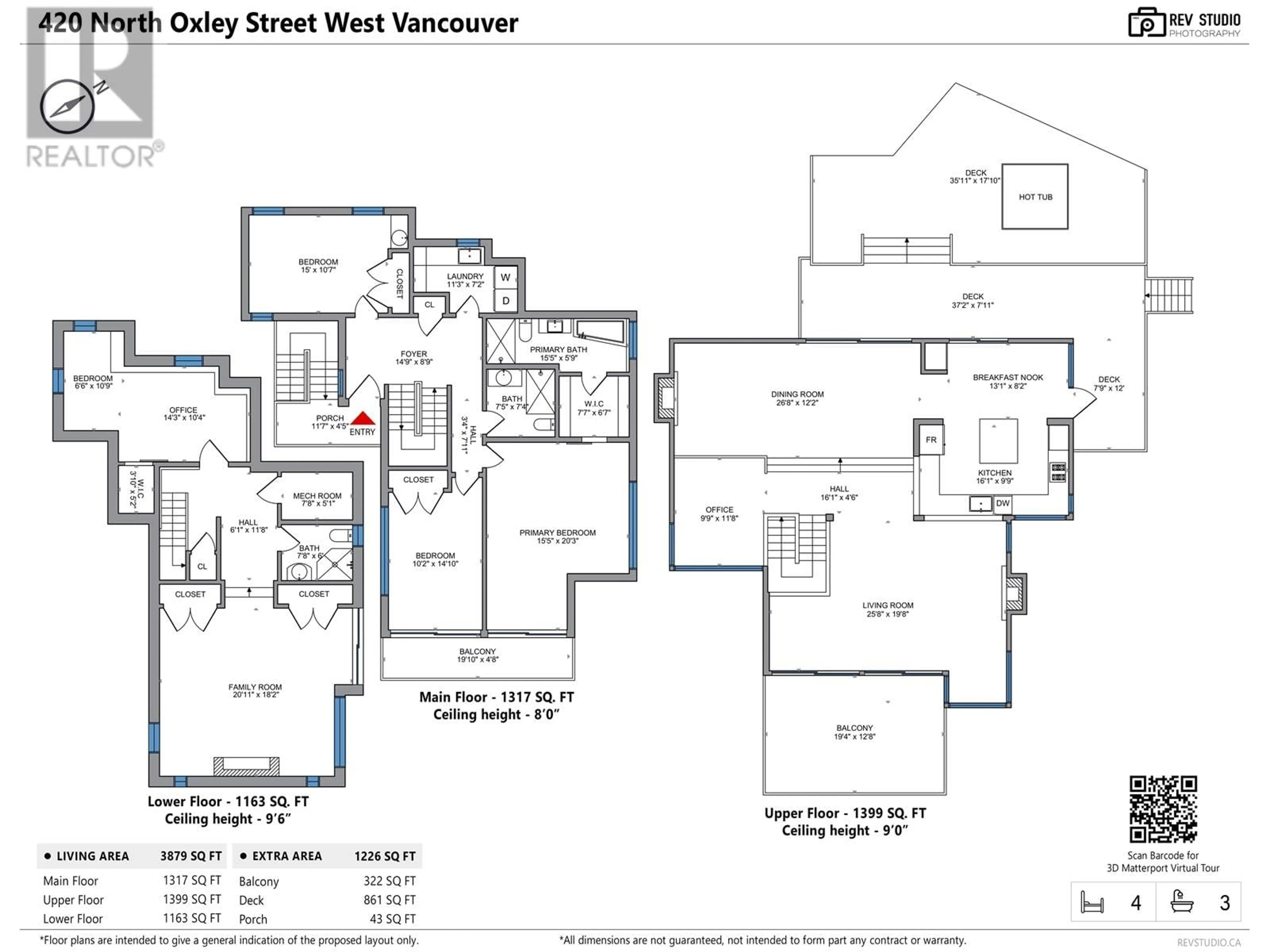 Floor plan for 420 N OXLEY STREET, West Vancouver British Columbia V7V2L6