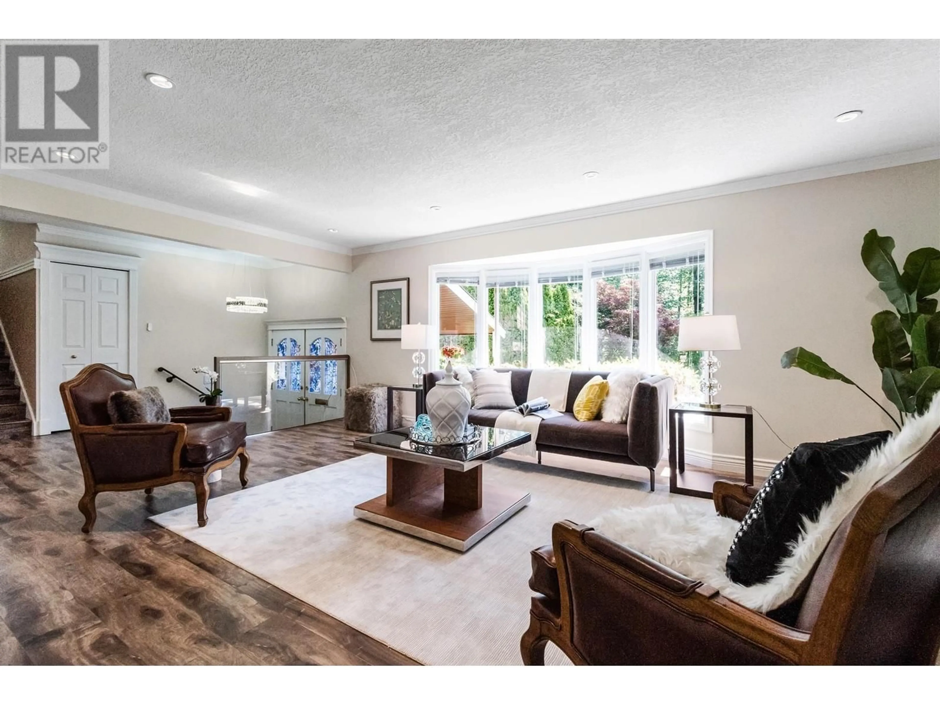 Living room, wood floors for 2453 PHILLIPS PLACE, Burnaby British Columbia V5A2W1