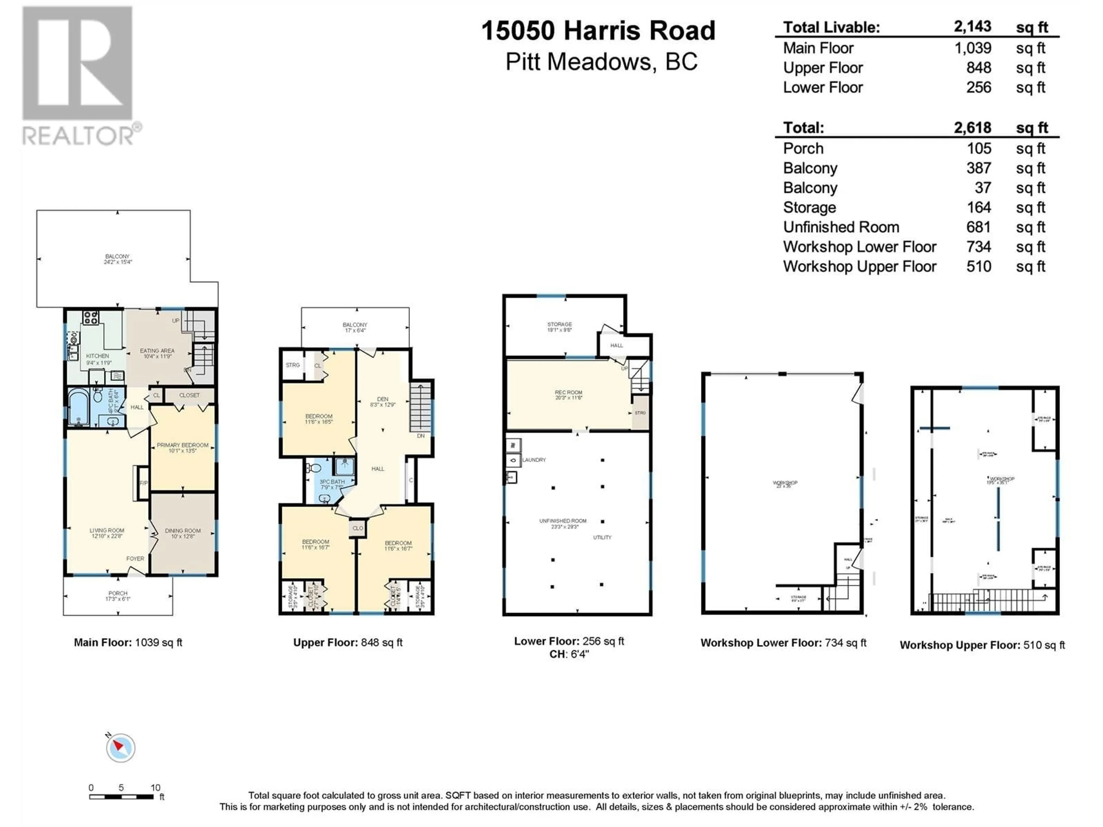 Floor plan for 15050 HARRIS ROAD, Pitt Meadows British Columbia V3Y1Z1