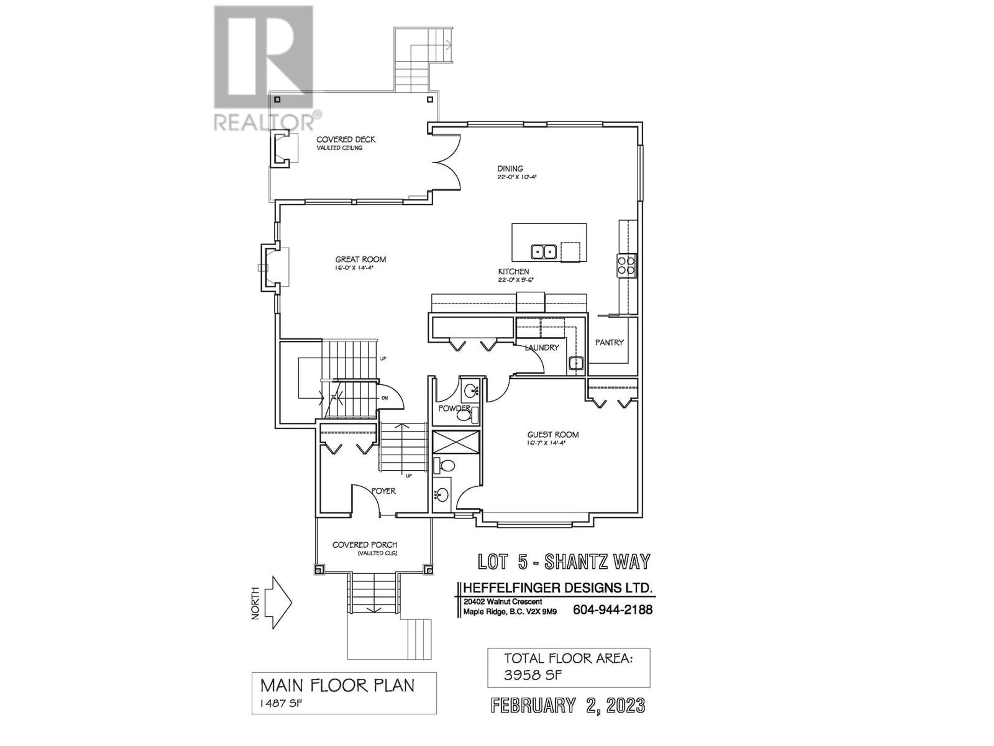 Floor plan for 12321 SHANTZ WAY, Maple Ridge British Columbia V2X4B1