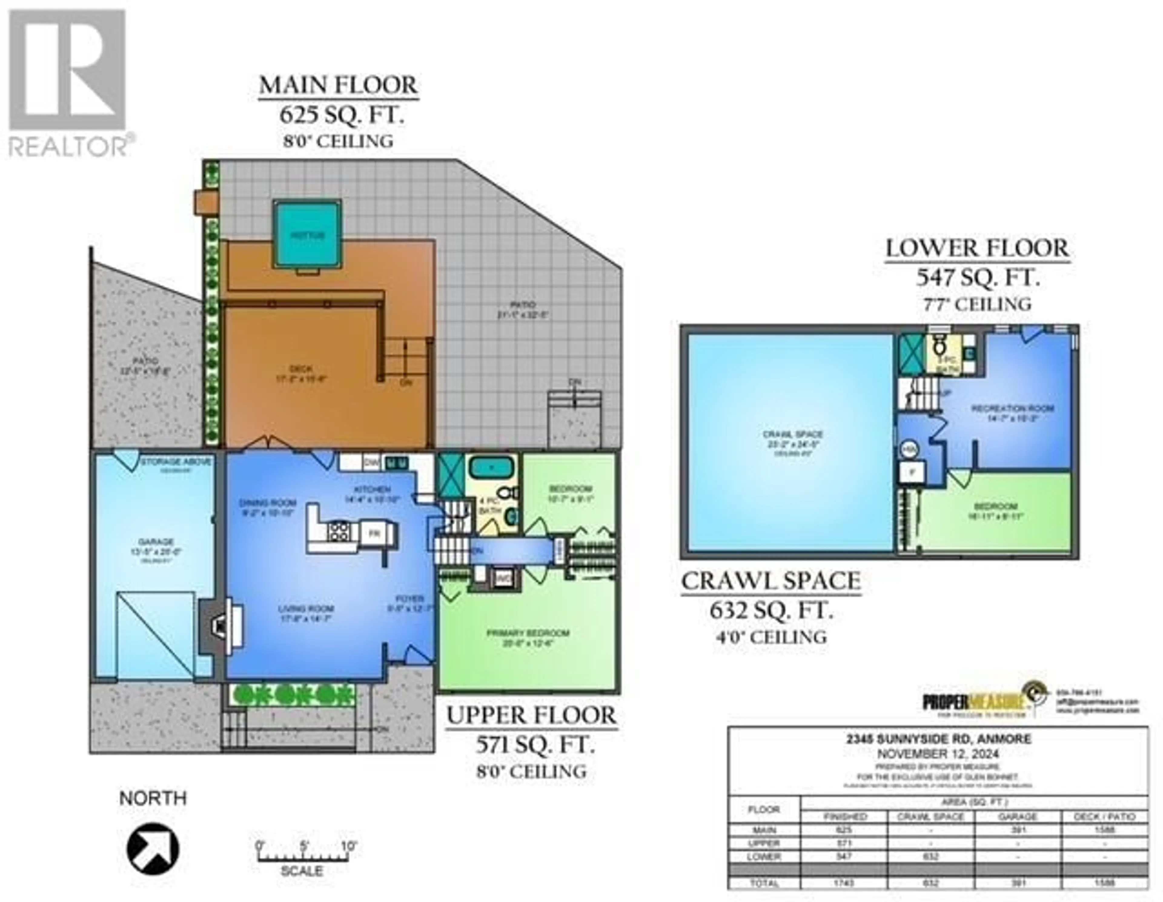 Floor plan for 2345 SUNNYSIDE ROAD, Anmore British Columbia V3H4Y5