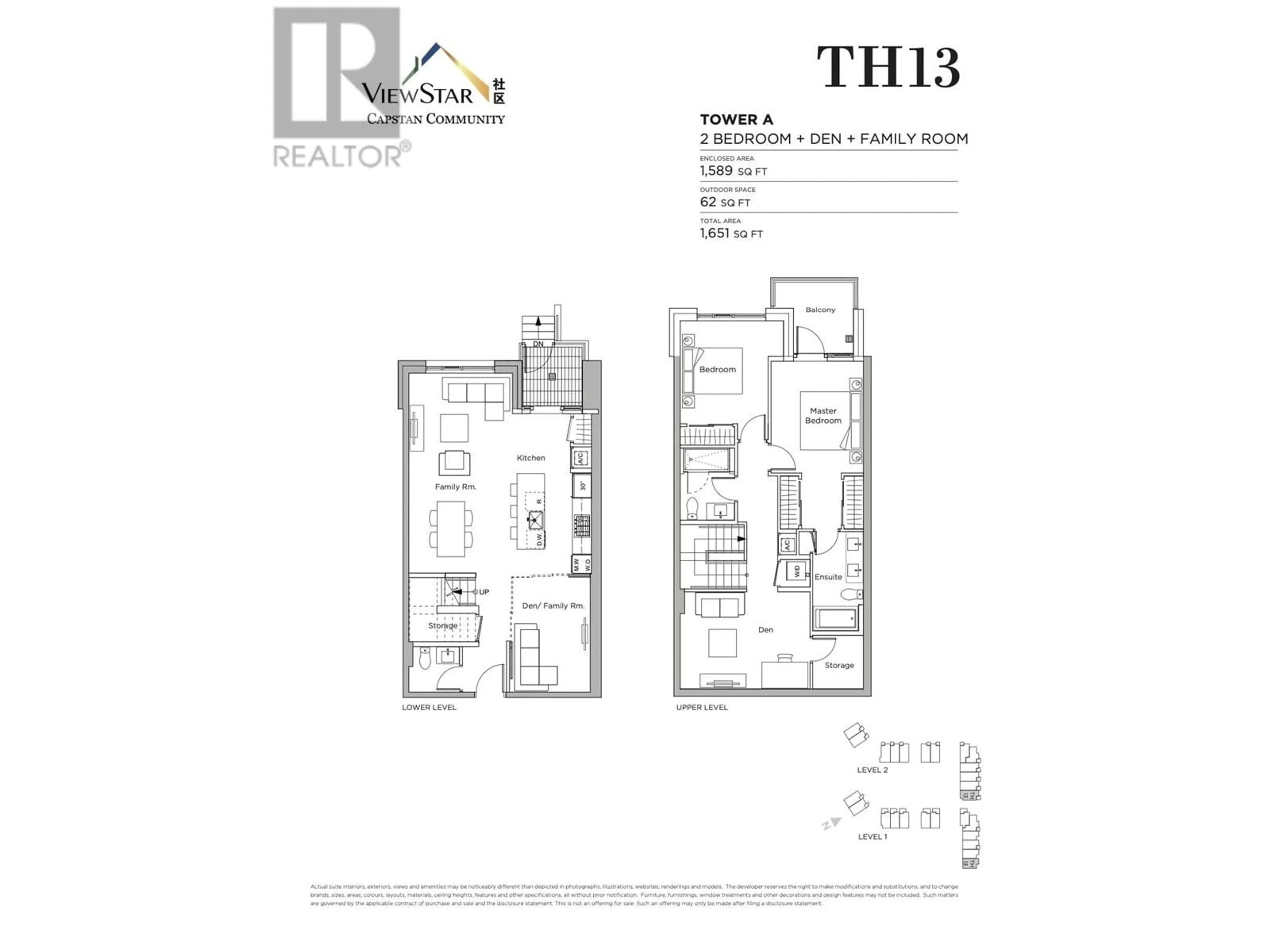 Floor plan for 13 3200 CORVETTE WAY, Richmond British Columbia V6X0T8