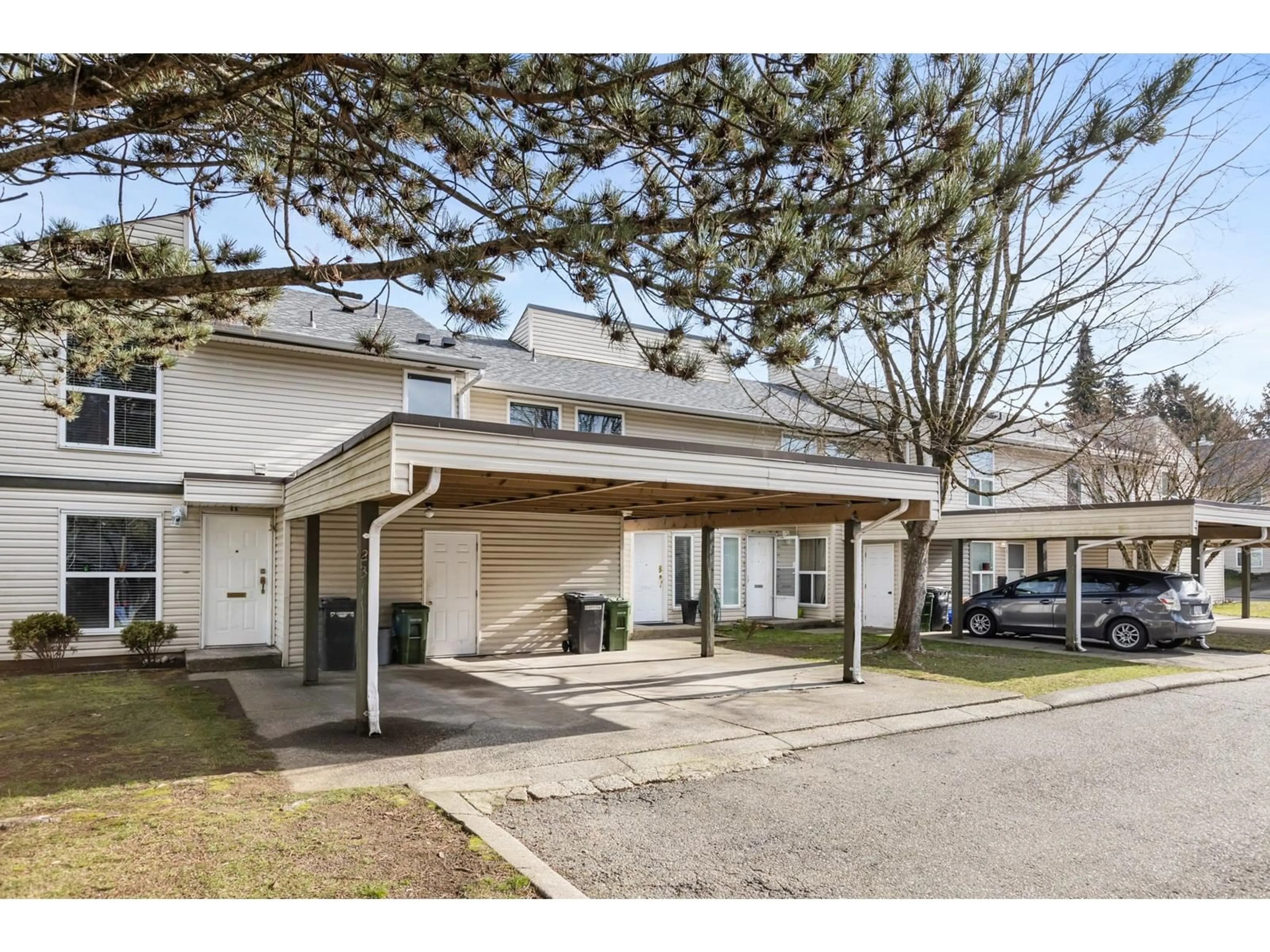 A pic from exterior of the house or condo, the street view for 22 3030 TRETHEWEY STREET, Abbotsford British Columbia V2T4N2