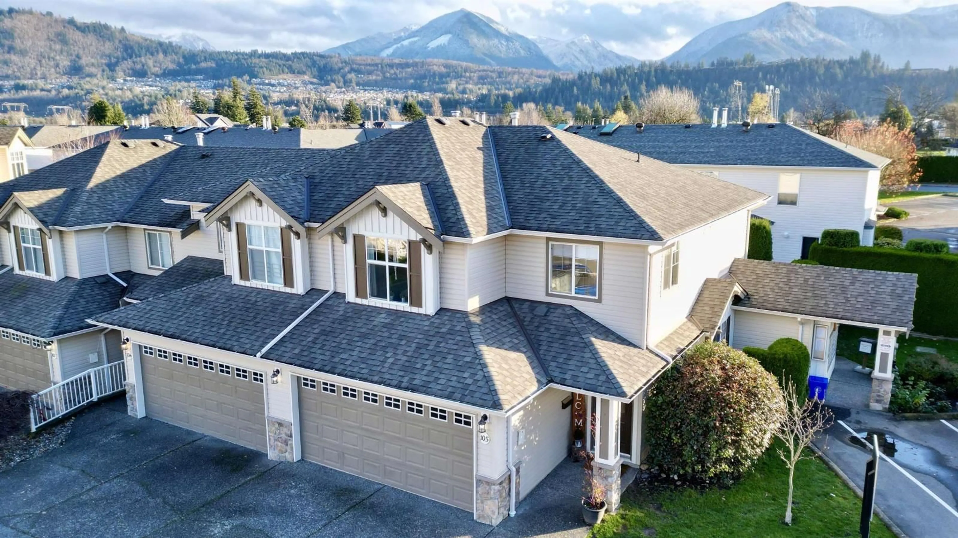 A pic from exterior of the house or condo, the view of mountain for 105 6450 VEDDER ROAD, Chilliwack British Columbia V2R5N7