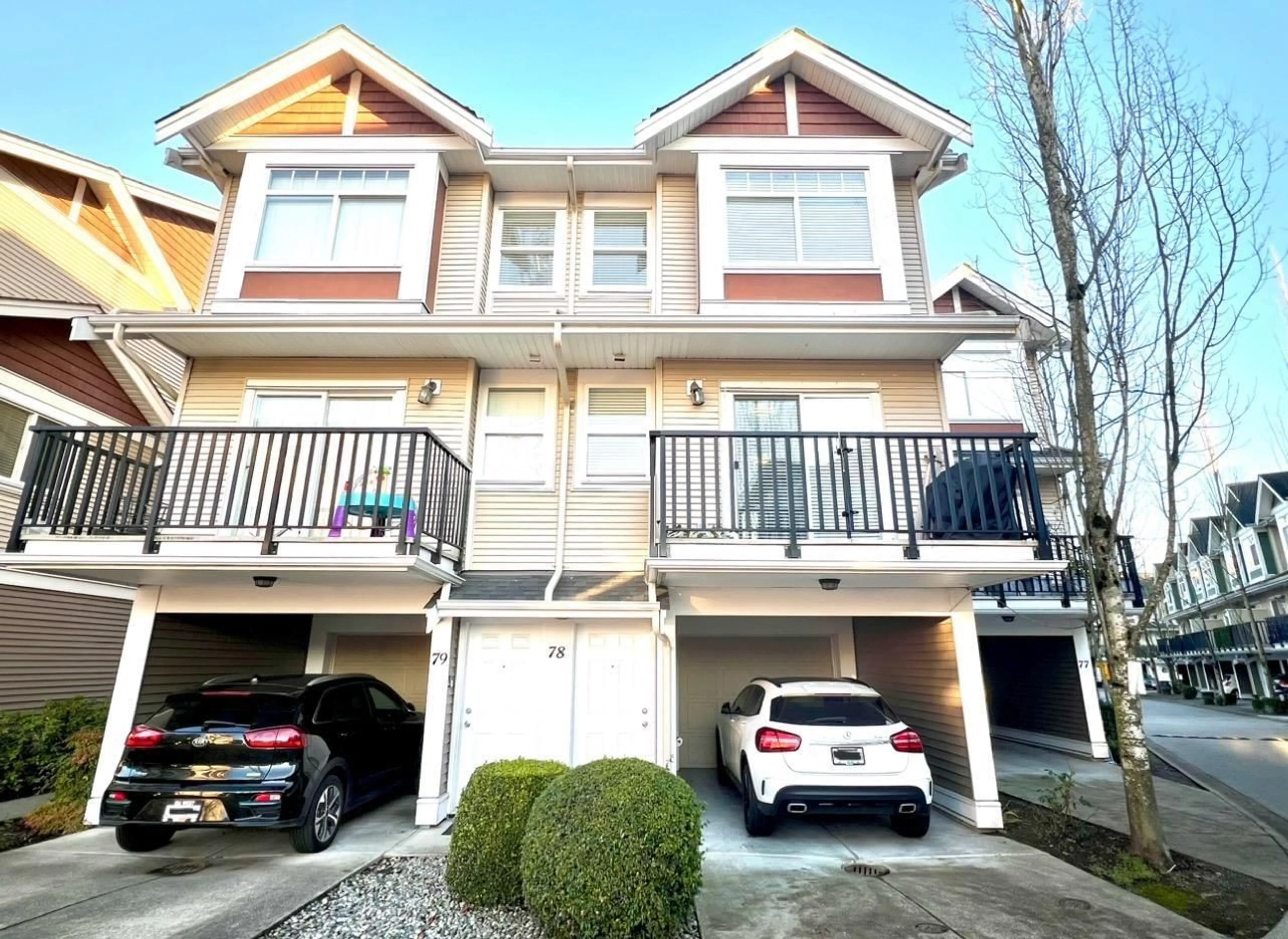 A pic from exterior of the house or condo, the street view for 78 8676 158 STREET, Surrey British Columbia V4N5W3