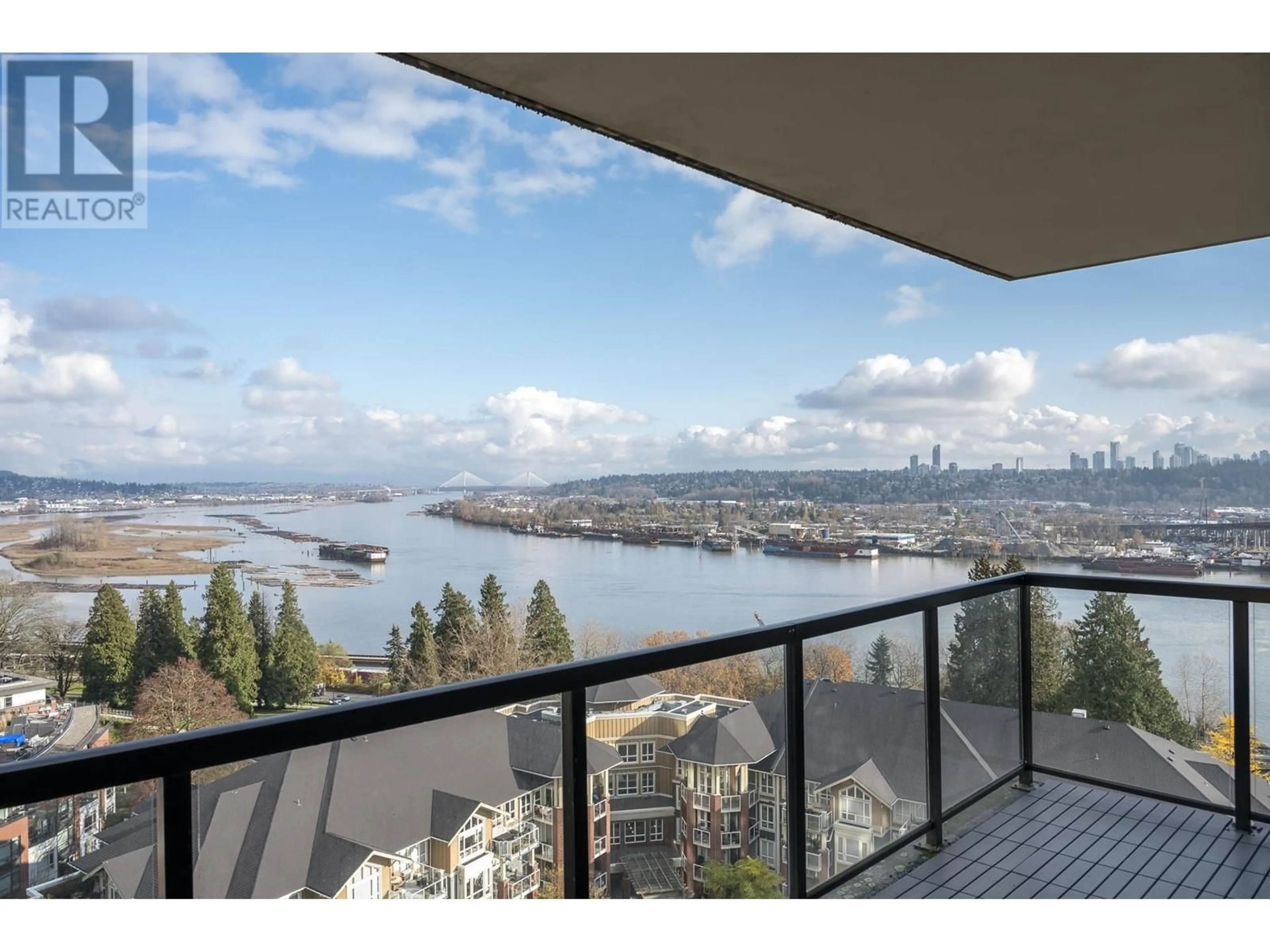 A pic from exterior of the house or condo, the view of lake or river for 1204 11 E ROYAL AVENUE, New Westminster British Columbia V3L0A8