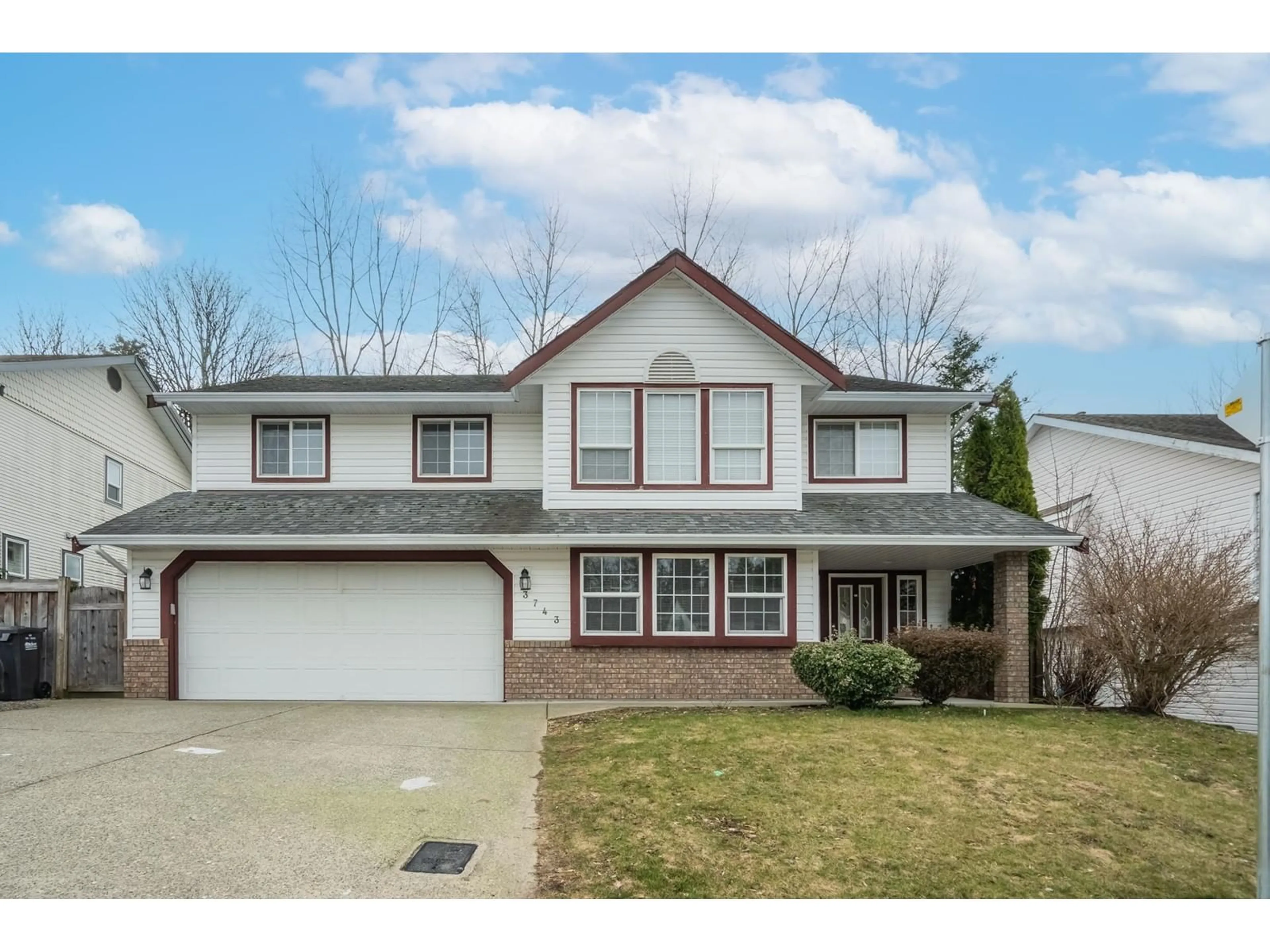 Frontside or backside of a home, the street view for 3743 LATIMER STREET, Abbotsford British Columbia V2S7K3