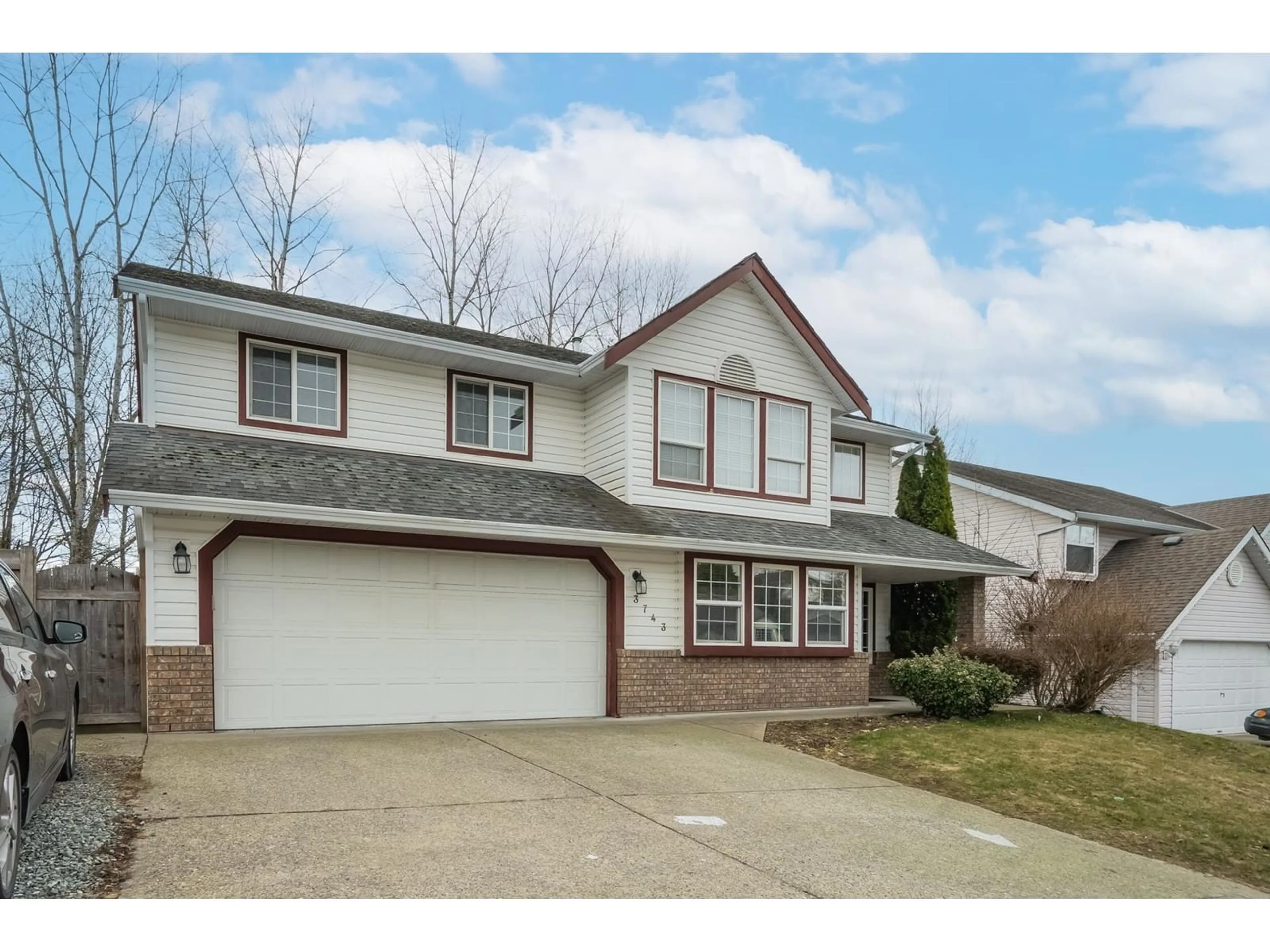 Frontside or backside of a home, the street view for 3743 LATIMER STREET, Abbotsford British Columbia V2S7K3