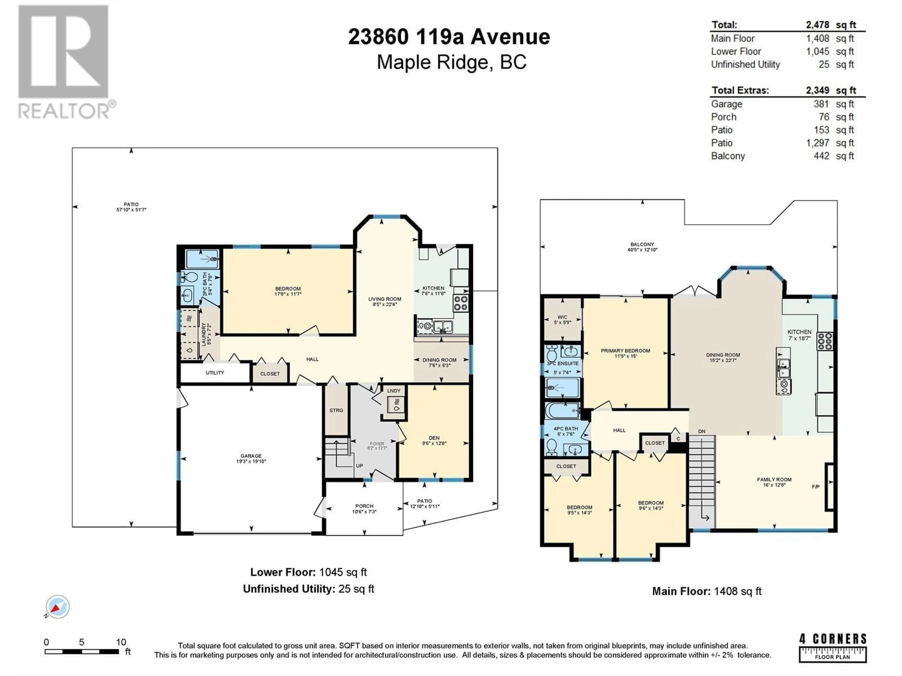 Floor plan for 23860 119A AVENUE, Maple Ridge British Columbia V4R1W3