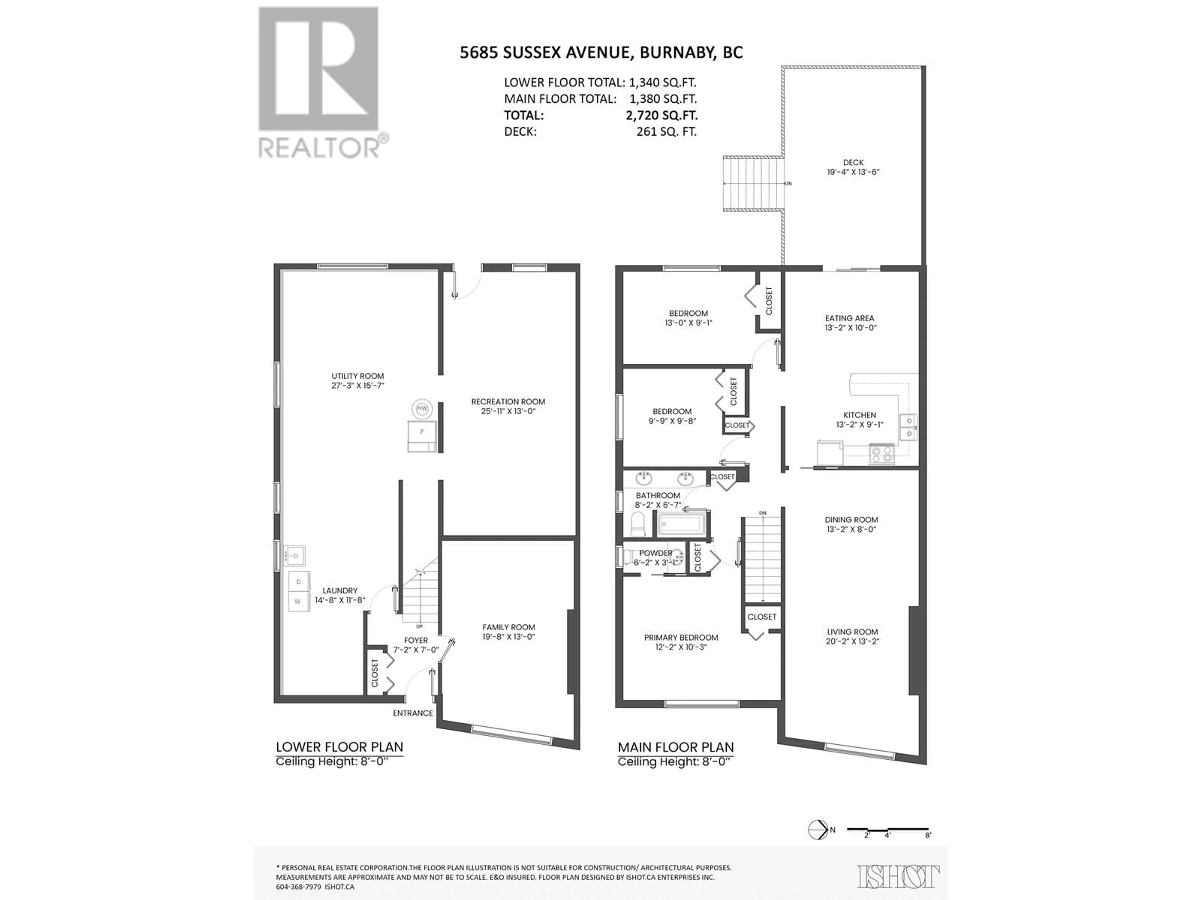 Floor plan for 5685 SUSSEX AVENUE, Burnaby British Columbia V5H3B4