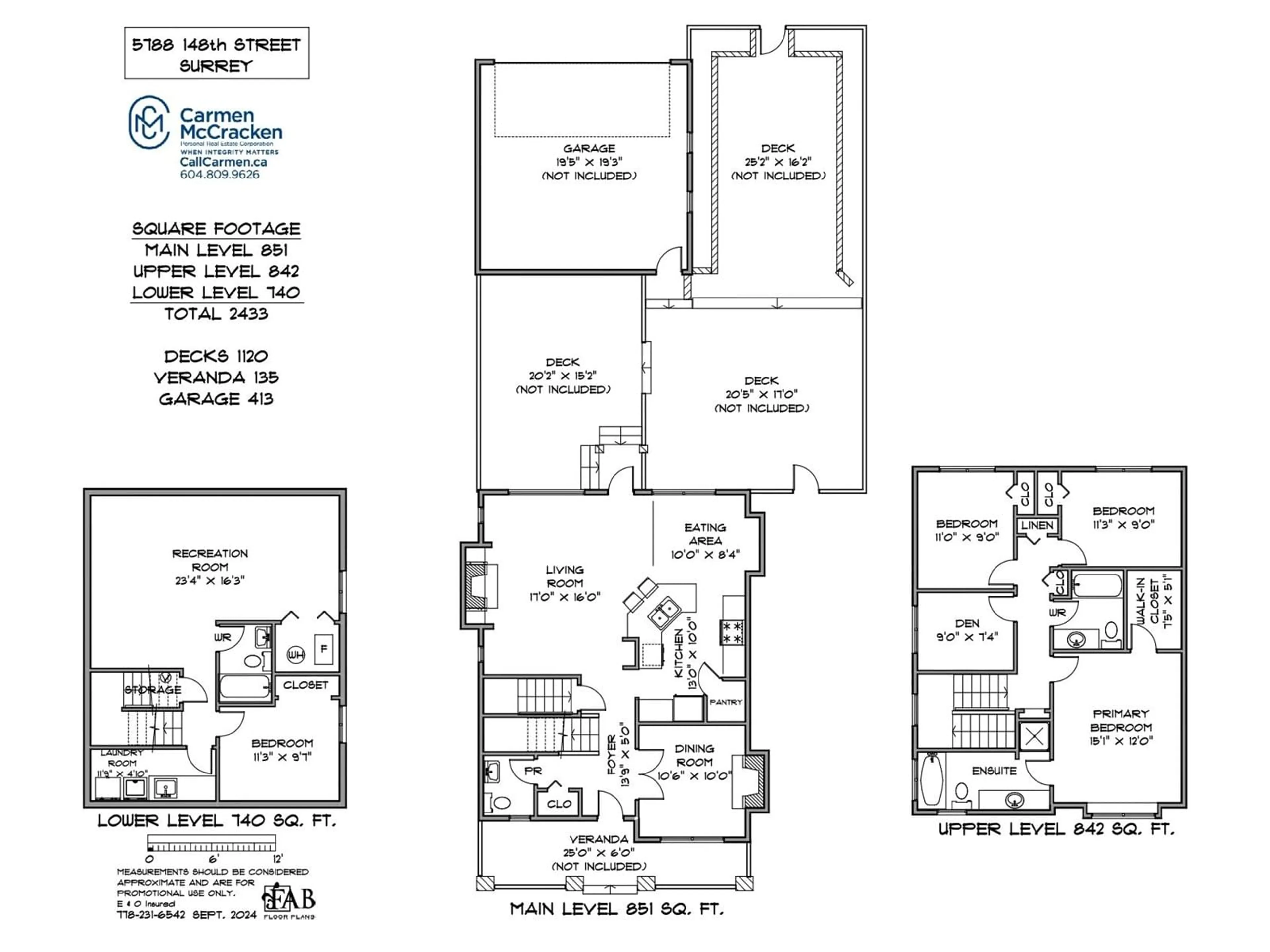 Floor plan for 5788 148 STREET, Surrey British Columbia V3S3B6