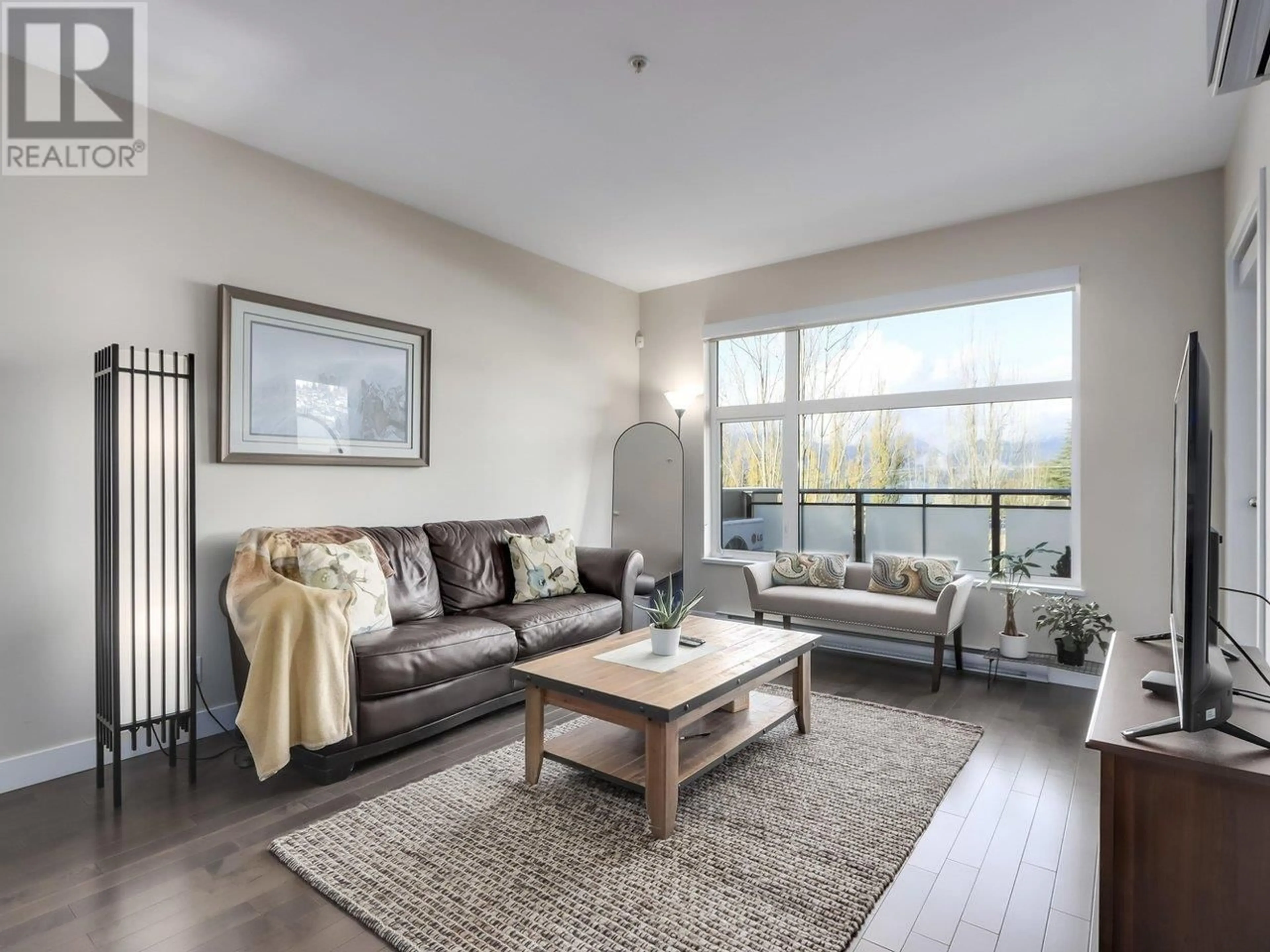 Living room, wood floors for 301 4570 HASTINGS STREET, Burnaby British Columbia V5C0E8