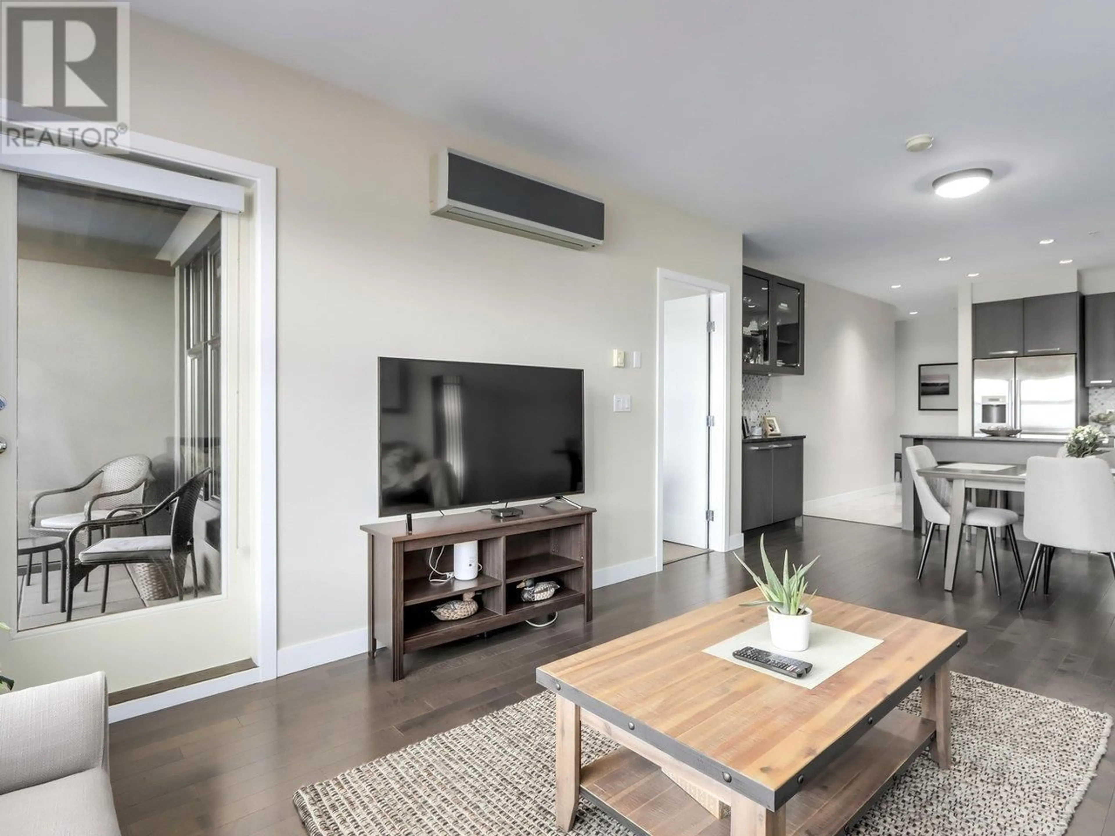 Living room, wood floors for 301 4570 HASTINGS STREET, Burnaby British Columbia V5C0E8