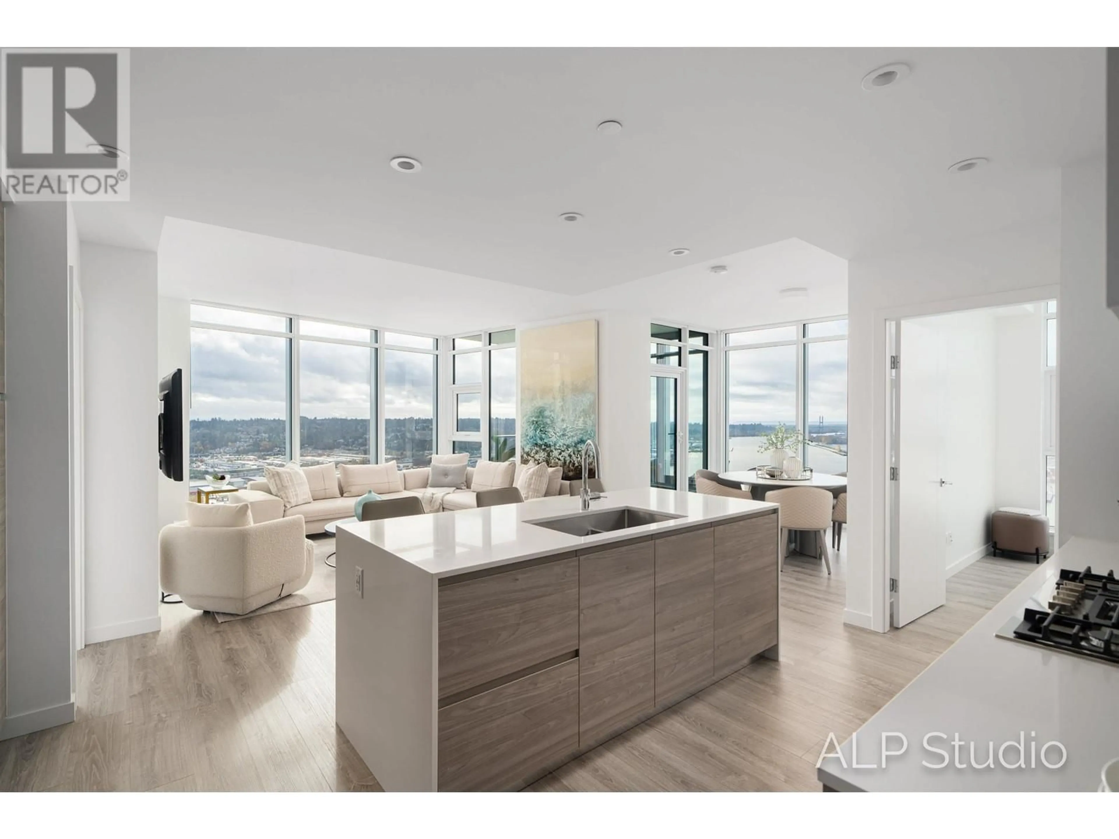 Open concept kitchen, unknown for 2708 - 680 QUAYSIDE DRIVE, New Westminster British Columbia V3M0P2