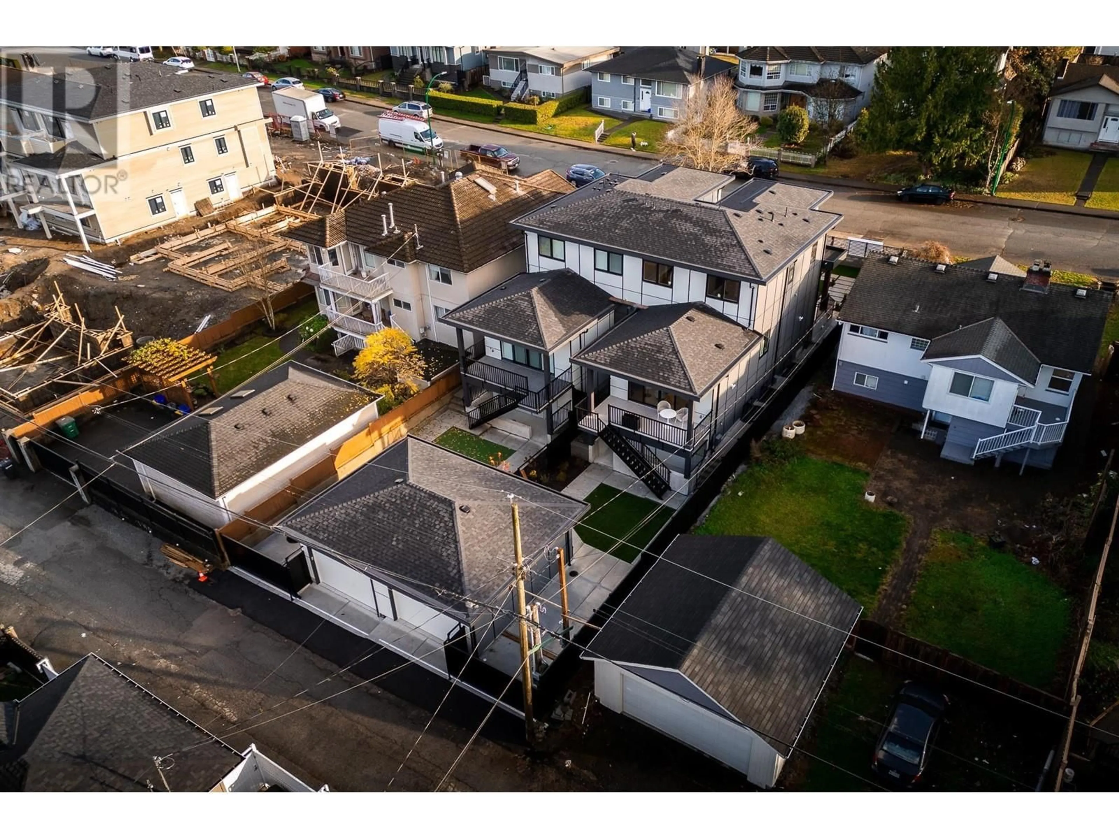 A pic from exterior of the house or condo, the street view for 8055 18TH AVENUE, Burnaby British Columbia V3N1J9