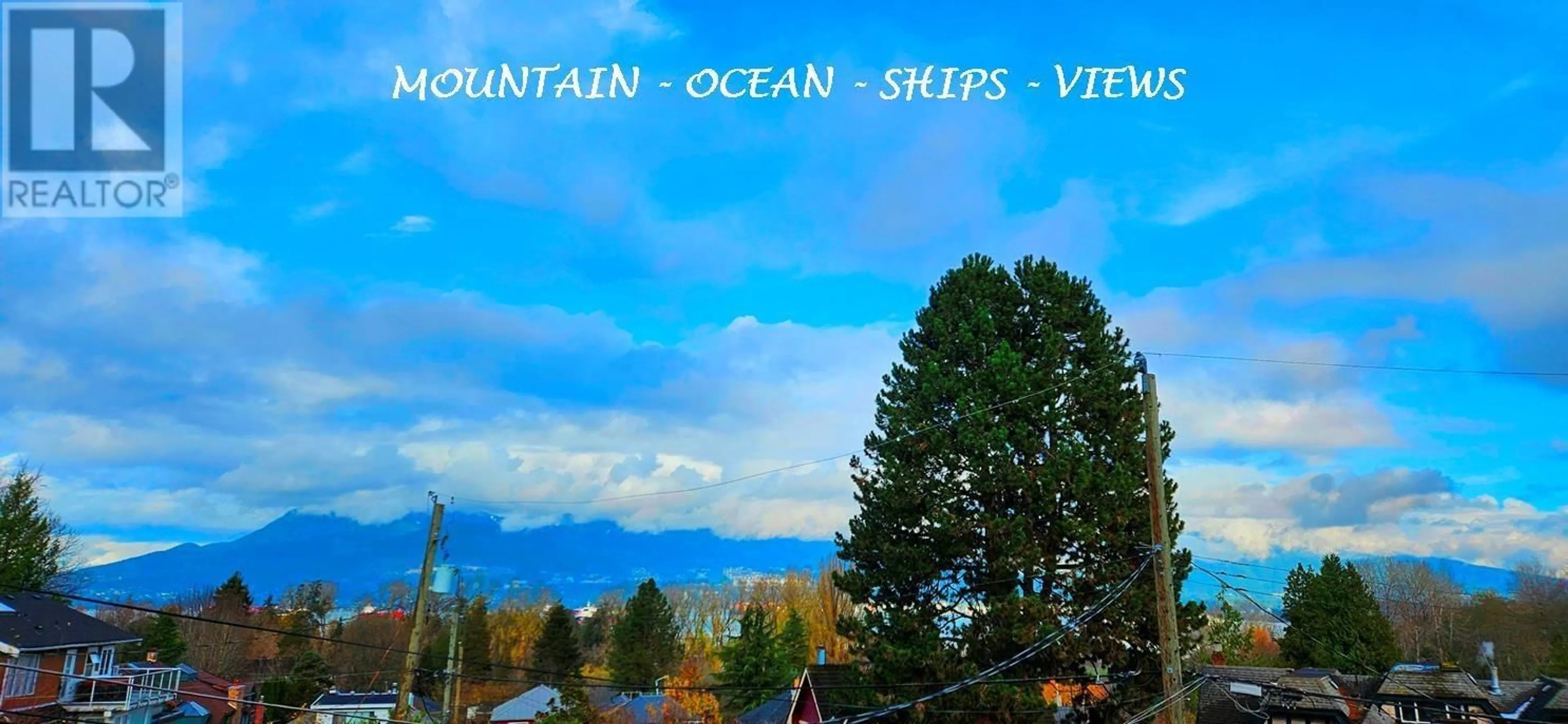 A pic from exterior of the house or condo, the view of mountain for 4355 LOCARNO CRESCENT, Vancouver British Columbia V6R1G2