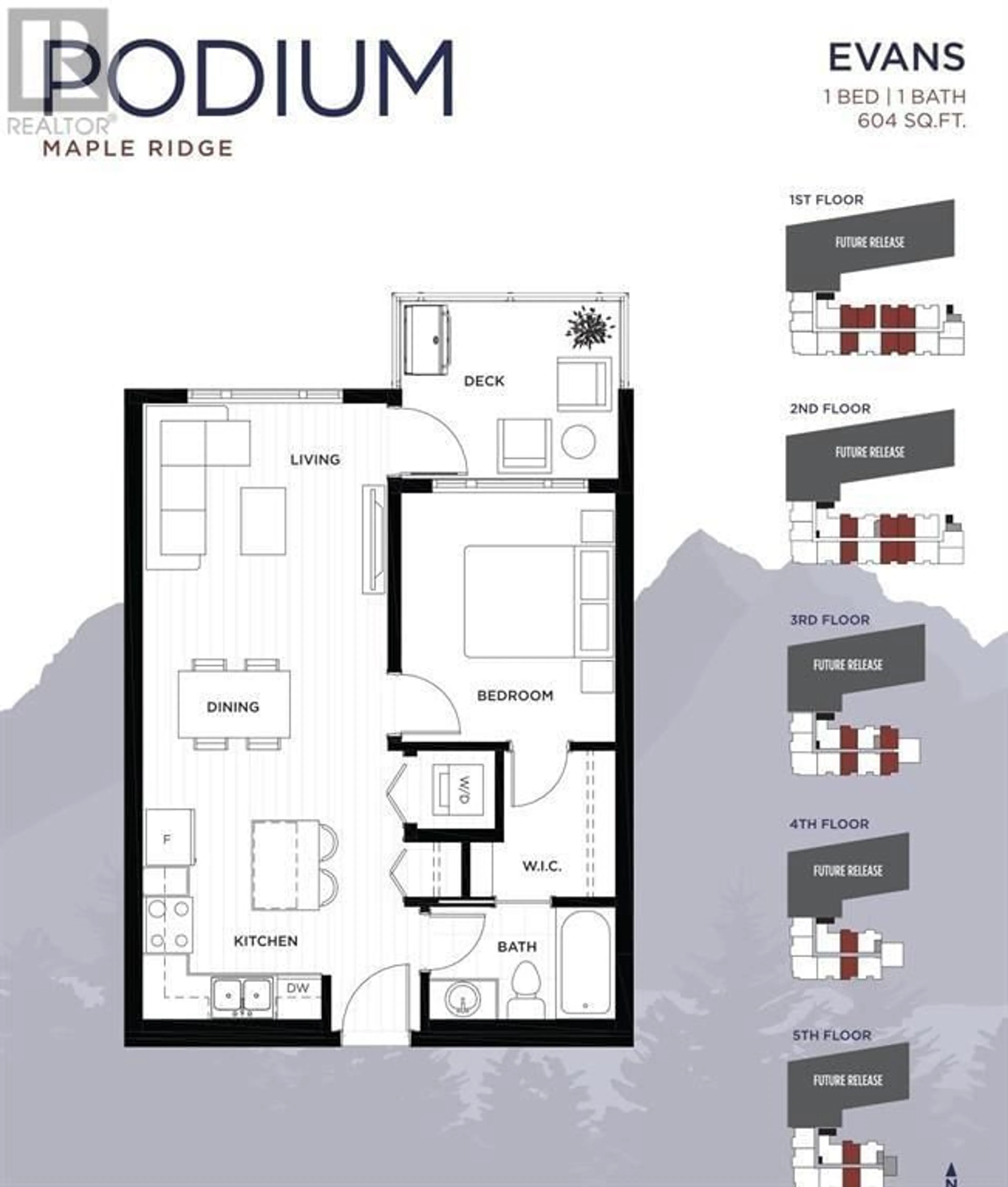 Floor plan for 227 11655 FRASER STREET, Maple Ridge British Columbia V2X0X7