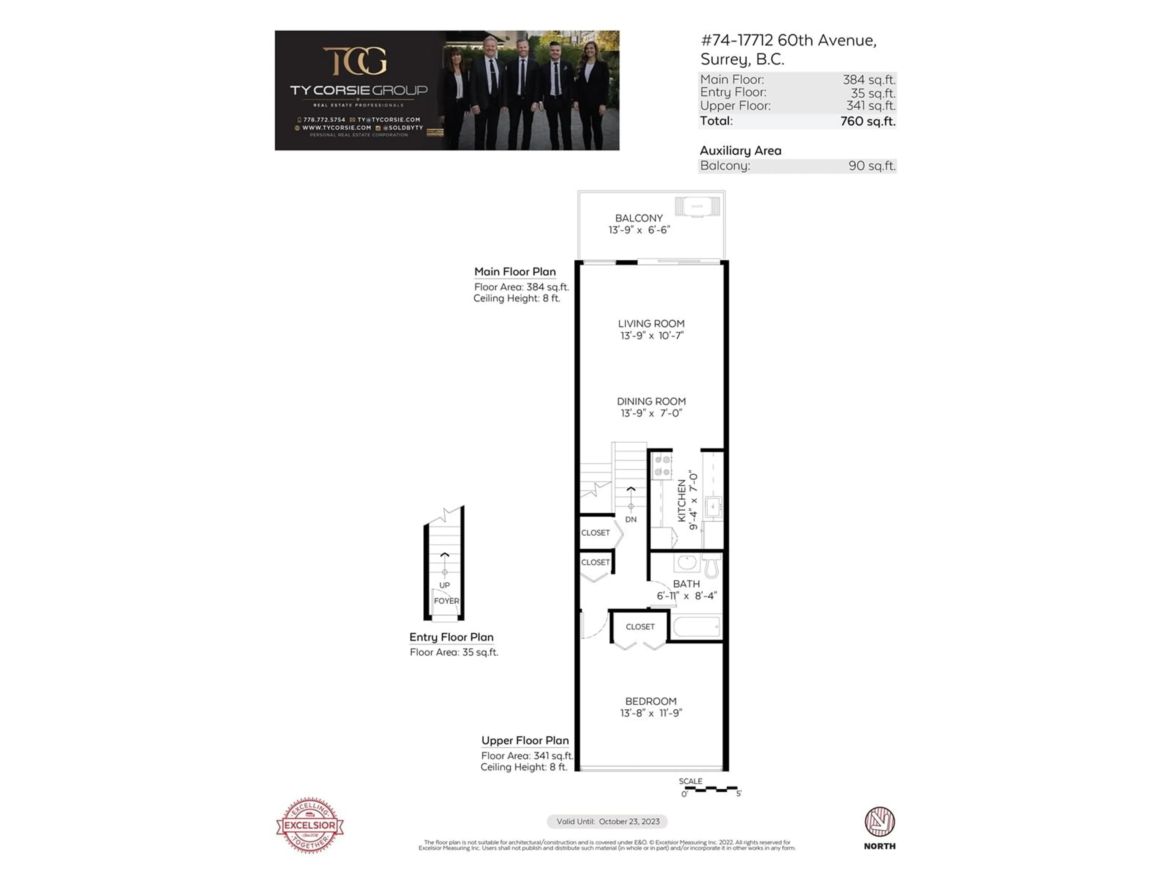 Floor plan for 74 17712 60 AVENUE, Cluculz Lake British Columbia V3S1V2