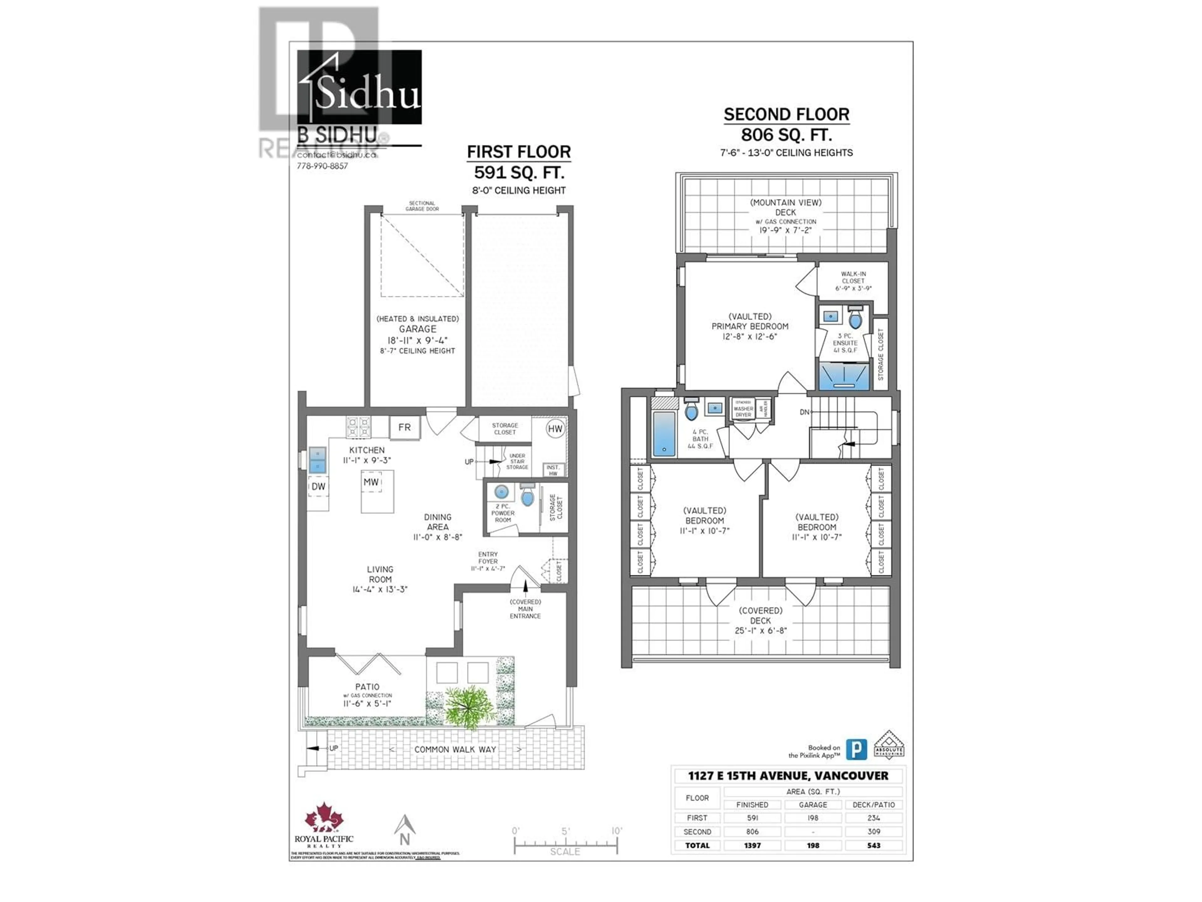 Floor plan for 1127 E 15TH AVENUE, Vancouver British Columbia V5T2S7