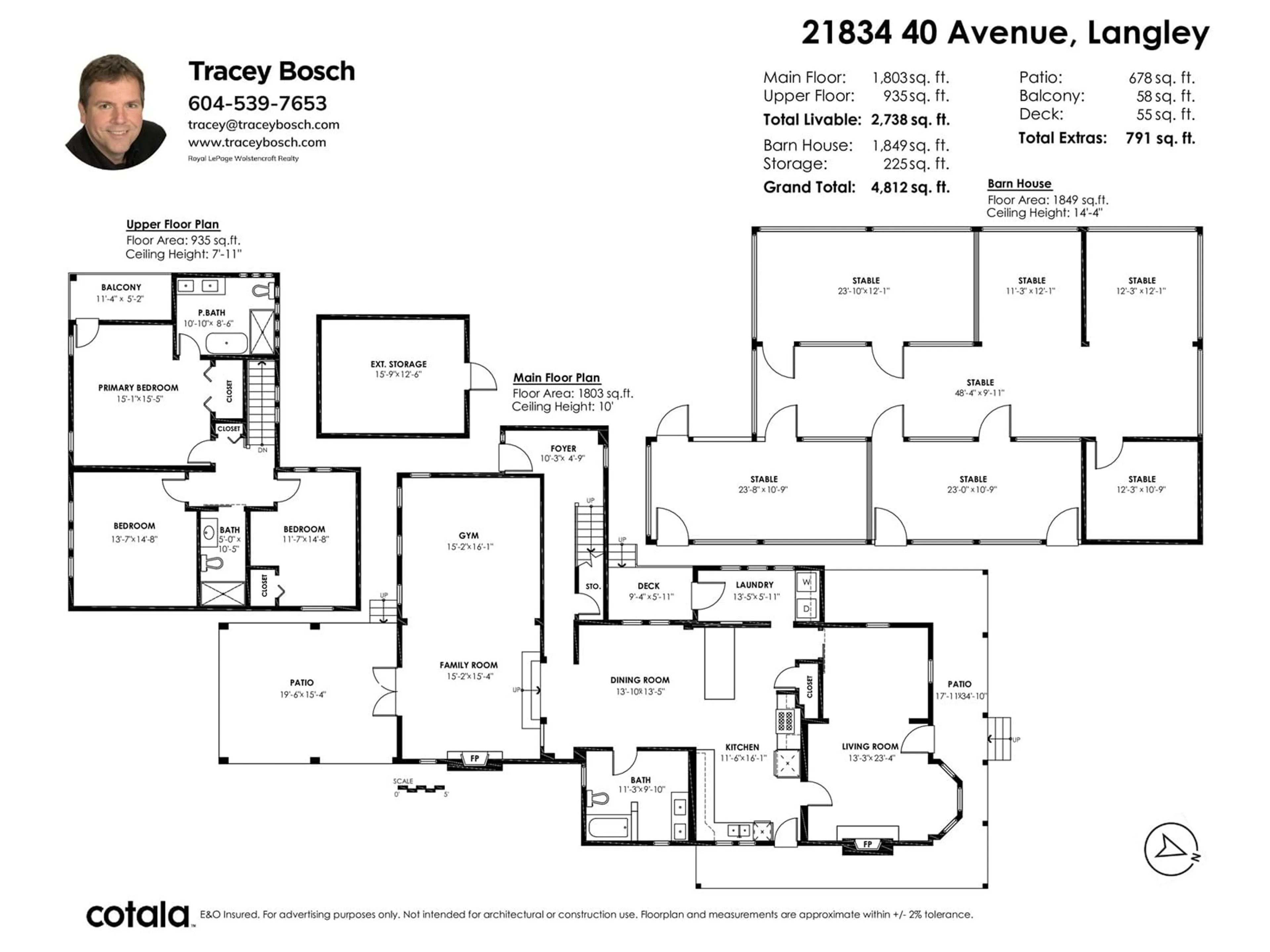 Floor plan for 21834 40 AVENUE, Langley British Columbia V2Z1N7