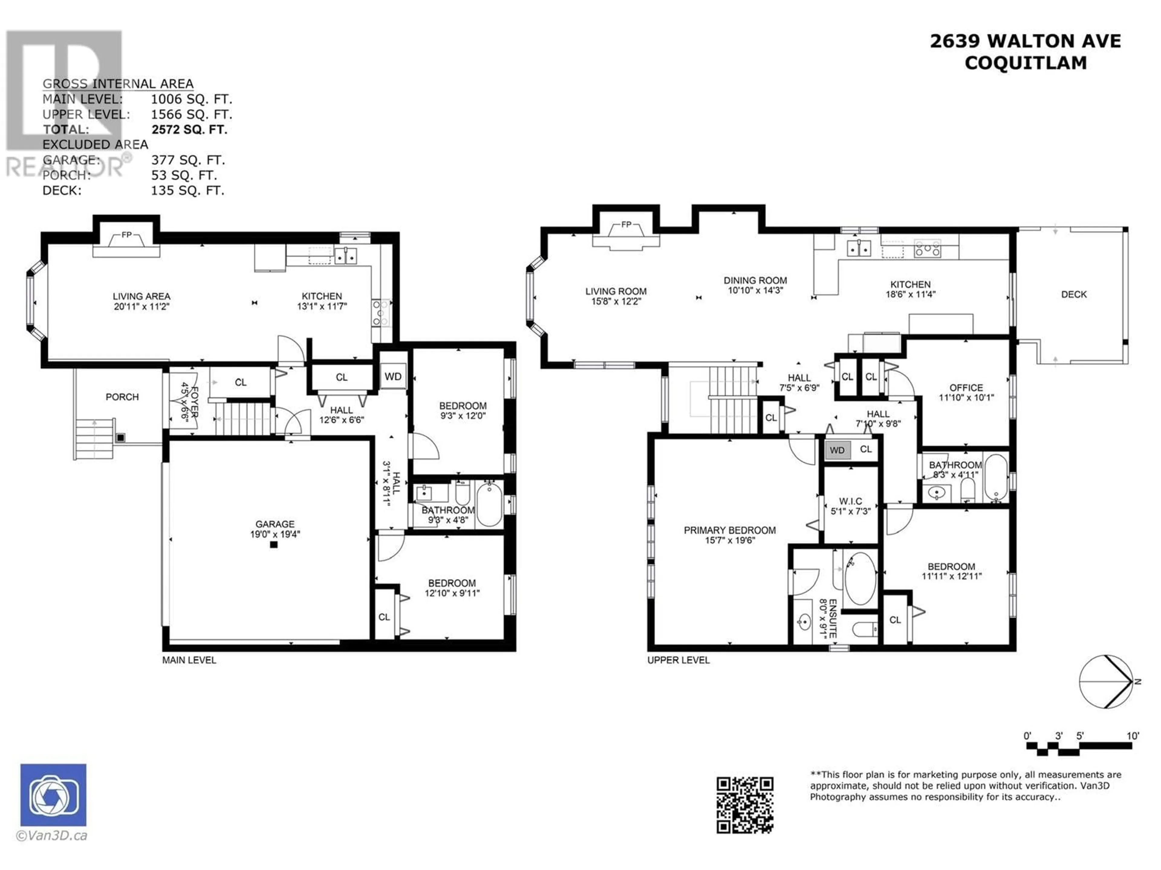 Floor plan for 2639 WALTON AVENUE, Coquitlam British Columbia V3B6M6