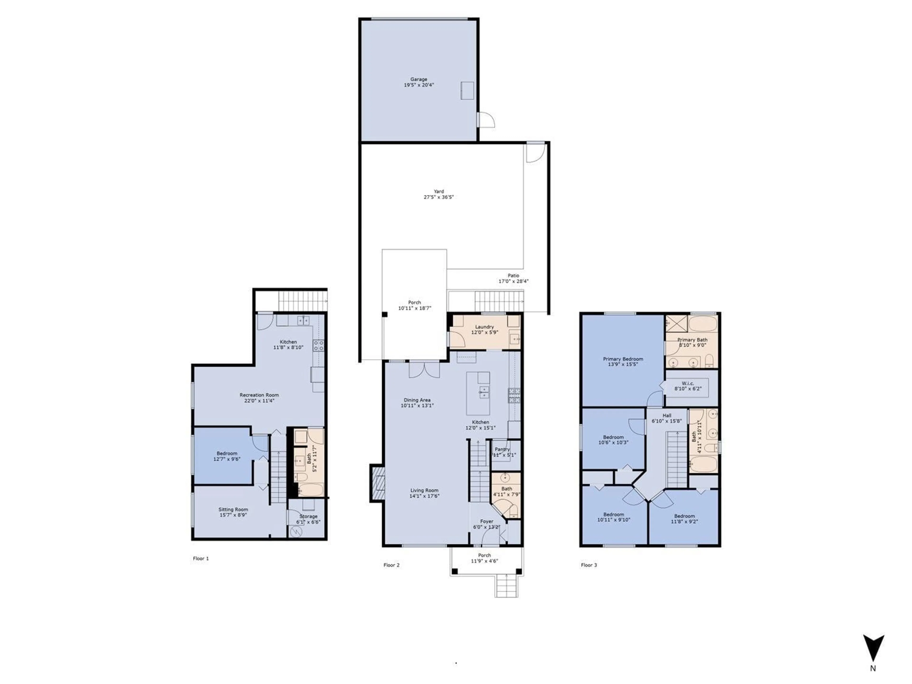 Floor plan for 27076 35B AVENUE, Langley British Columbia V4W0C3