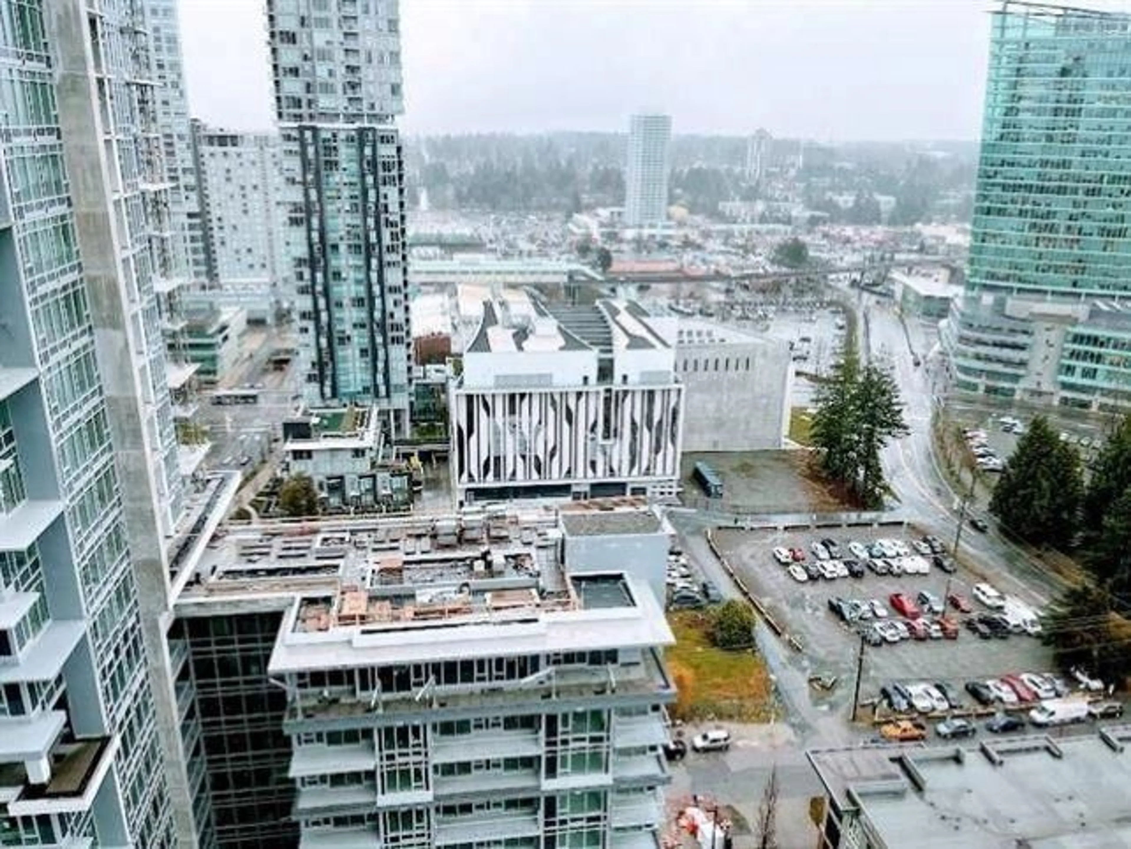 A pic from exterior of the house or condo, the view of city buildings for 2808 13325 102A AVENUE, Surrey British Columbia V3T0J5