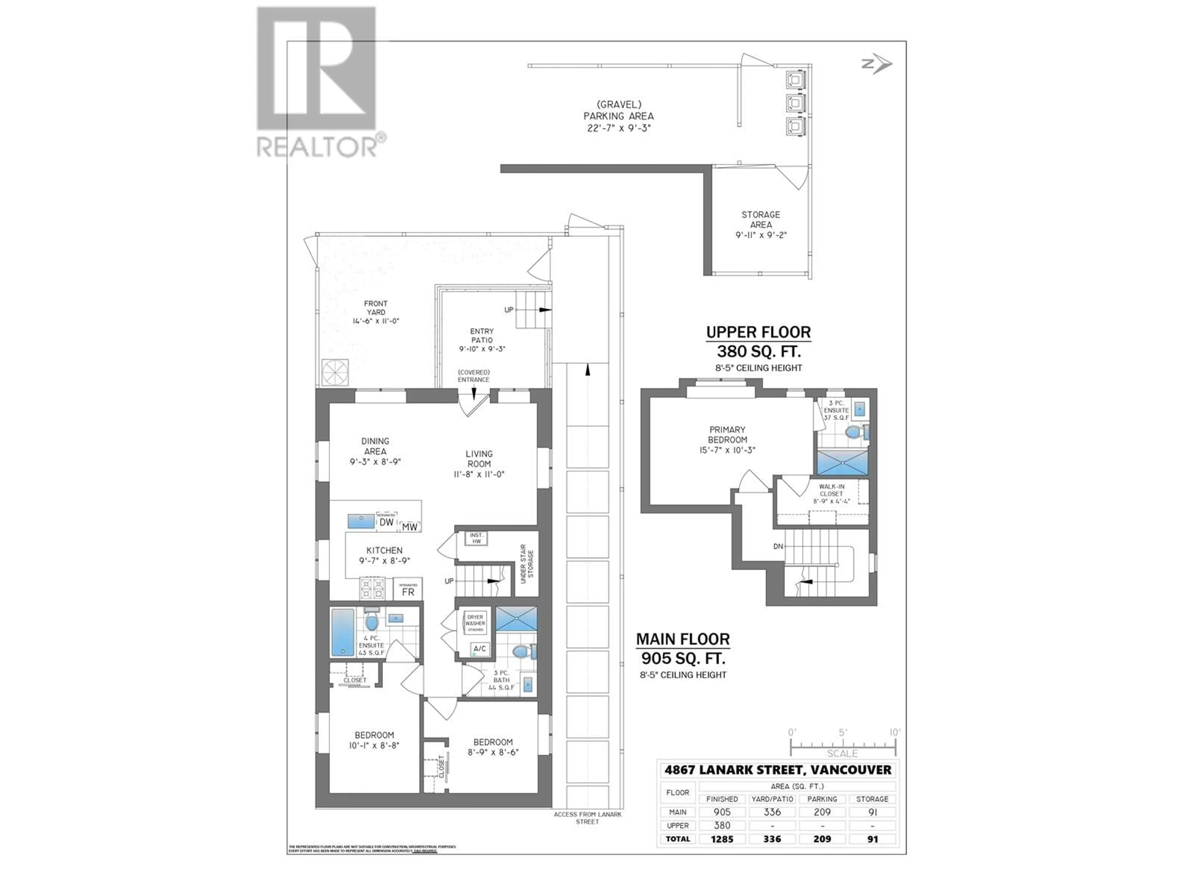 Floor plan for 4867 LANARK STREET, Vancouver British Columbia V5N3S1