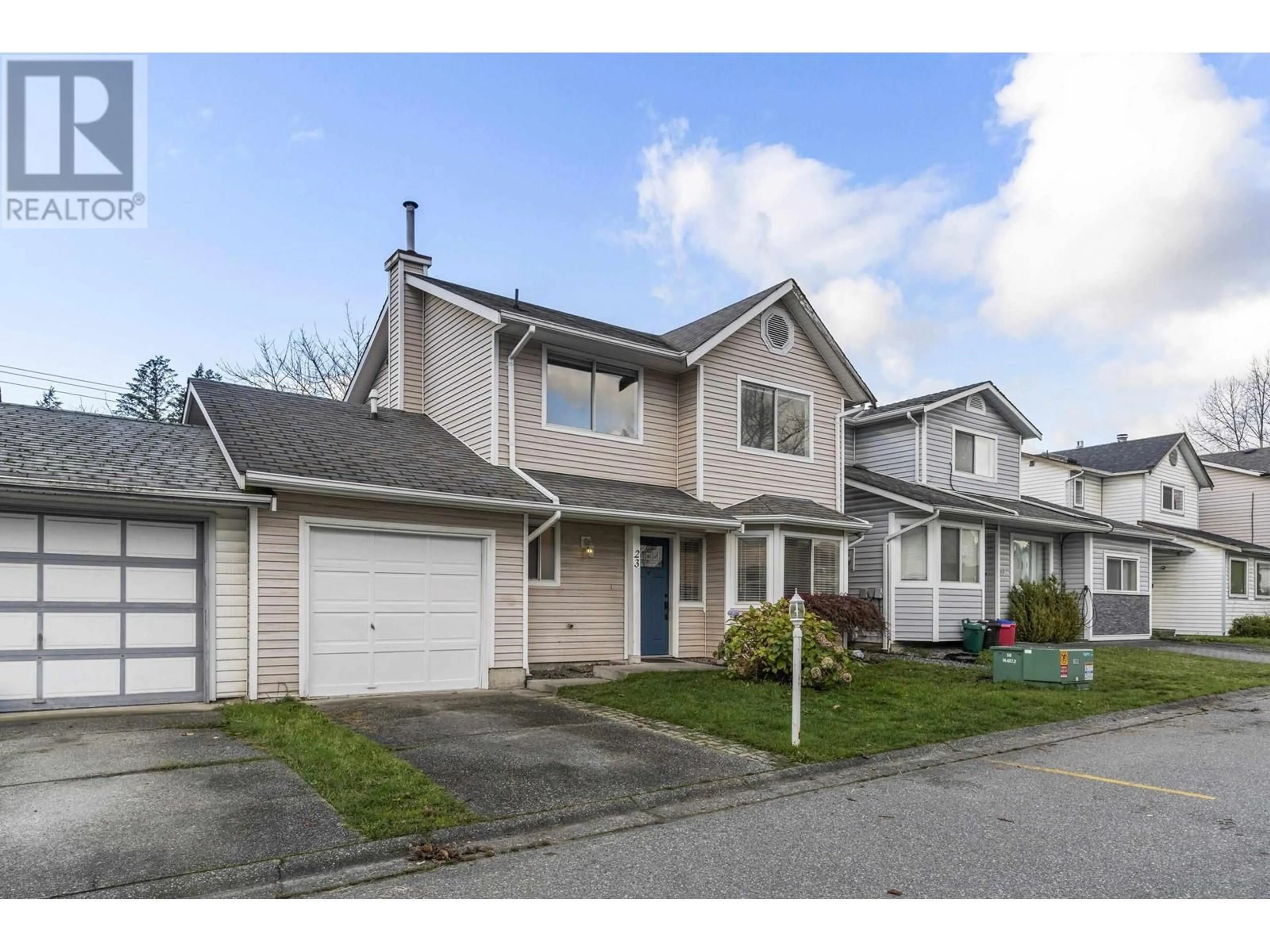 A pic from exterior of the house or condo, the street view for 23 11125 232ND STREET, Maple Ridge British Columbia V2X3R3