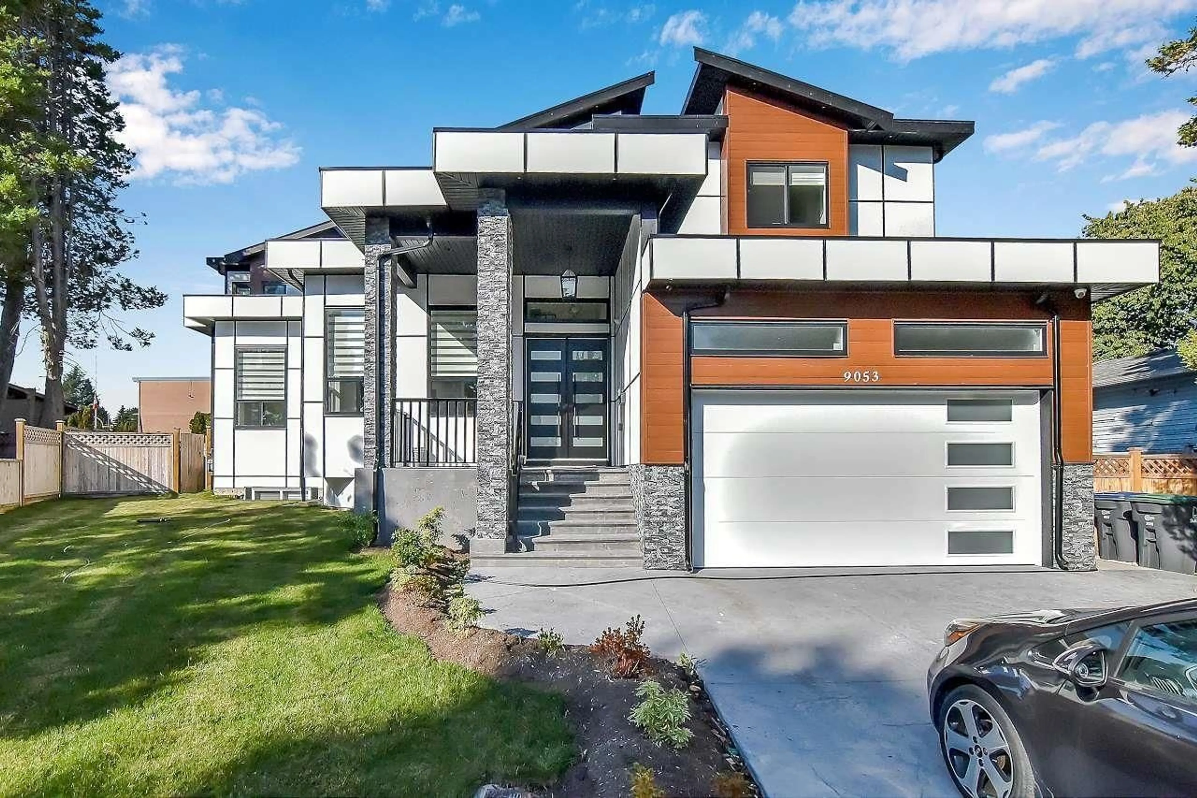 Home with brick exterior material, street for 9053 ALEXANDRIA, Surrey British Columbia V3V1S8