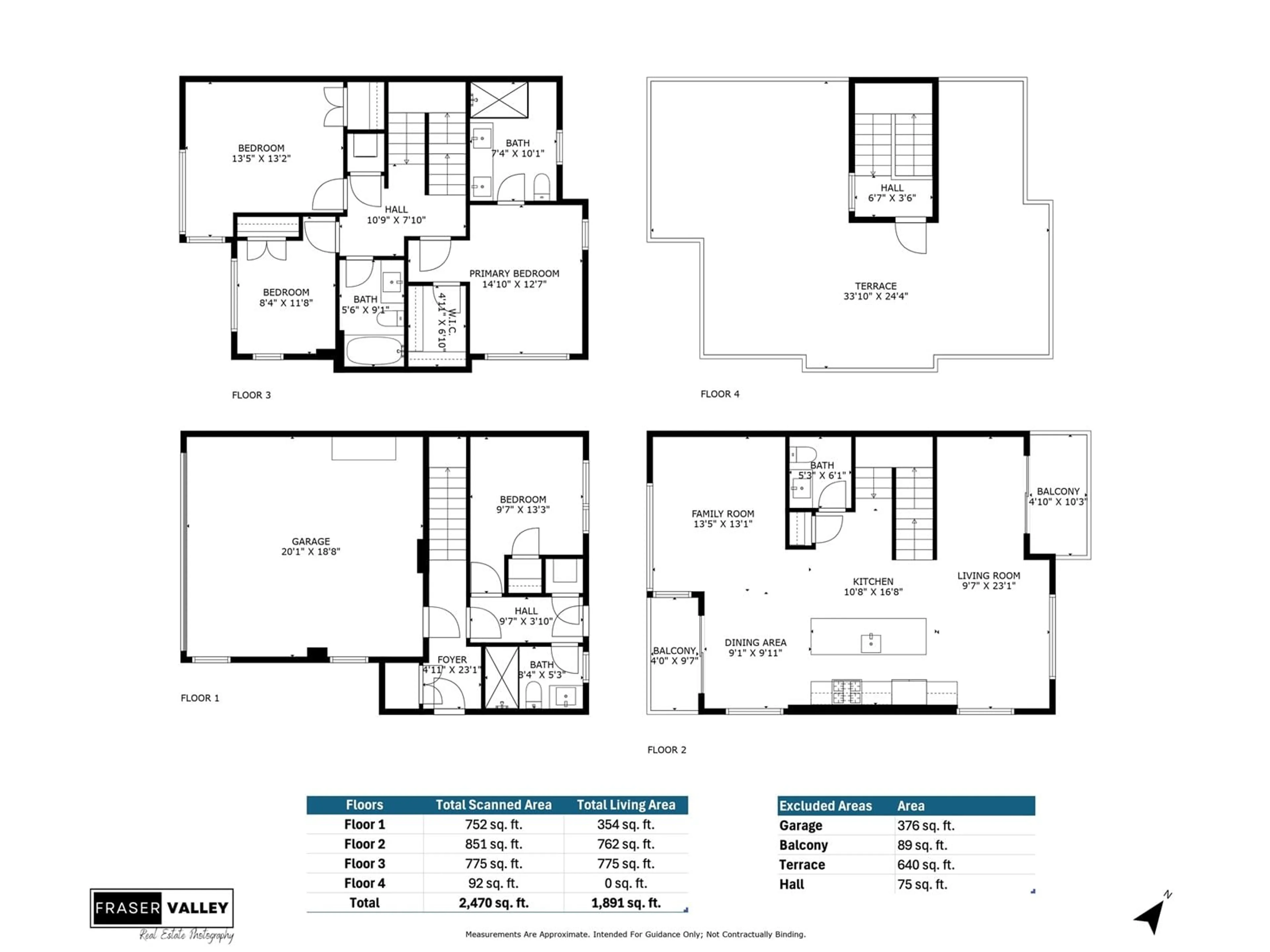 Floor plan for 28 19631 55A AVENUE, Langley British Columbia V3A0L5