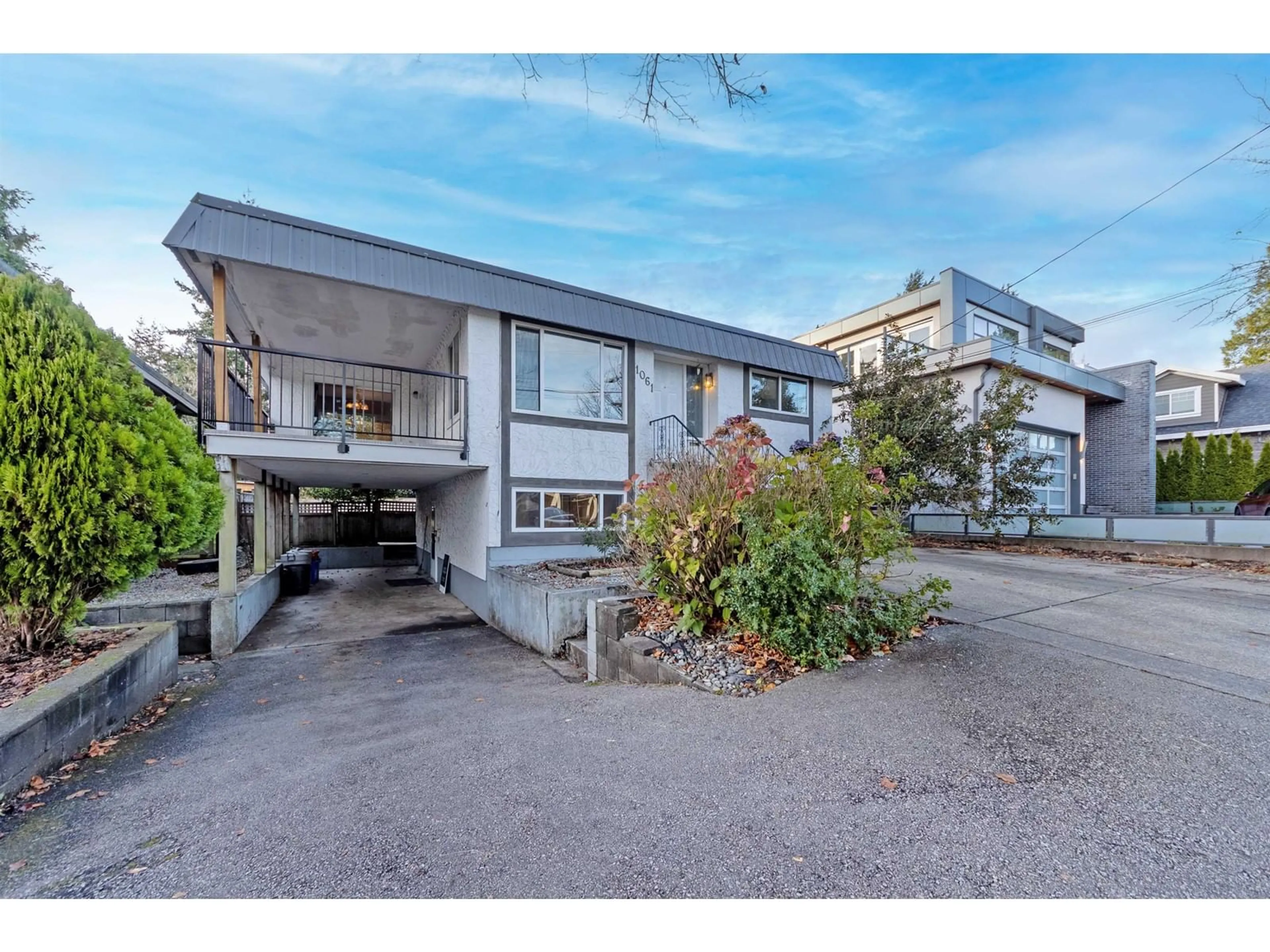 A pic from exterior of the house or condo, the street view for 1061 STAYTE ROAD, White Rock British Columbia V4B4Y8