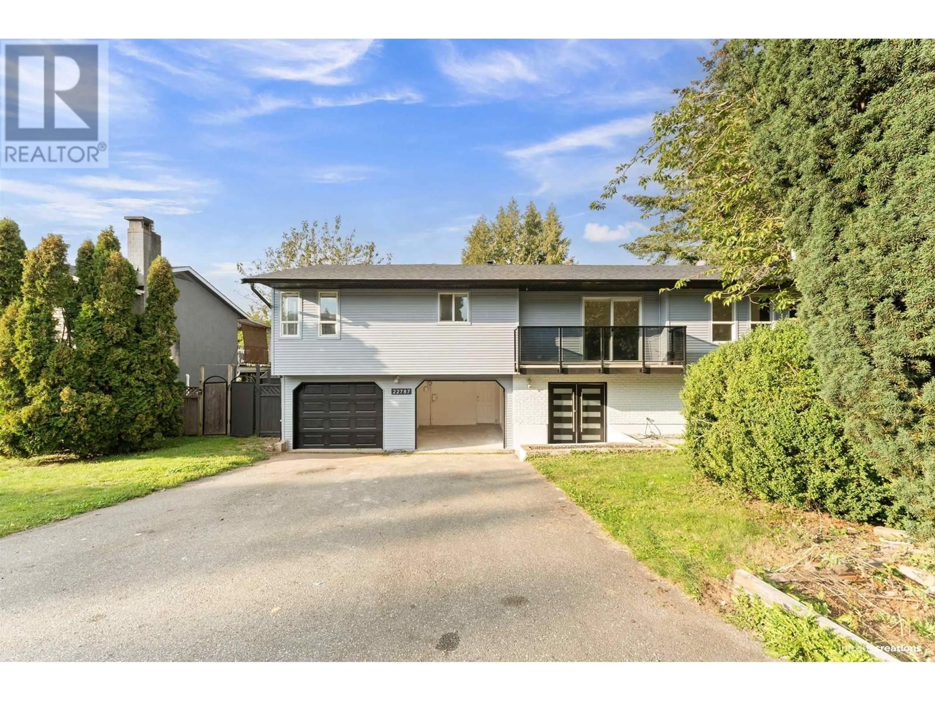 Frontside or backside of a home, the street view for 22787 124 AV, Maple Ridge British Columbia V2X4K2