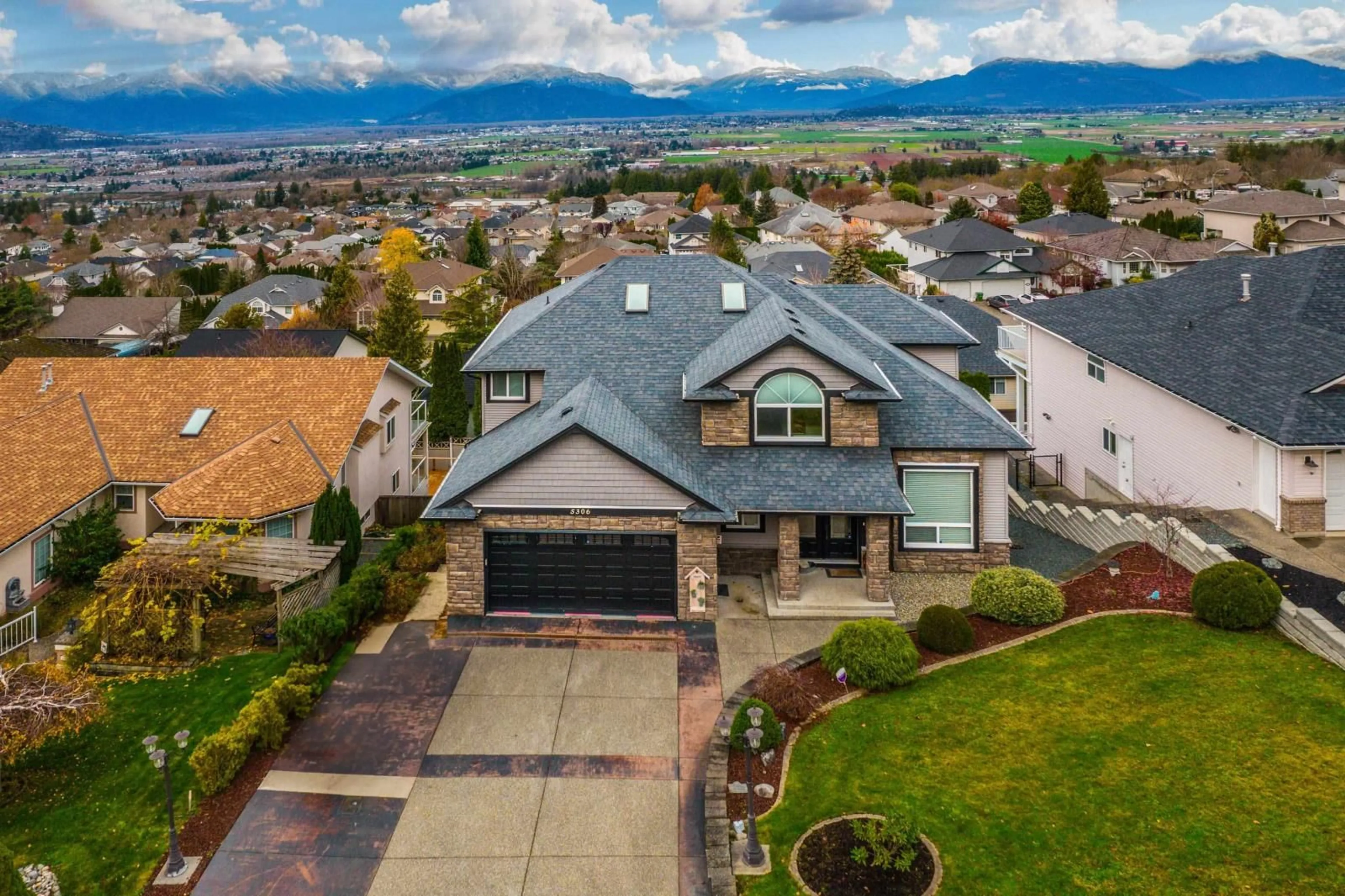 Frontside or backside of a home, the view of mountain for 5306 GOLDSPRING PLACE, Chilliwack British Columbia V2R3Y3