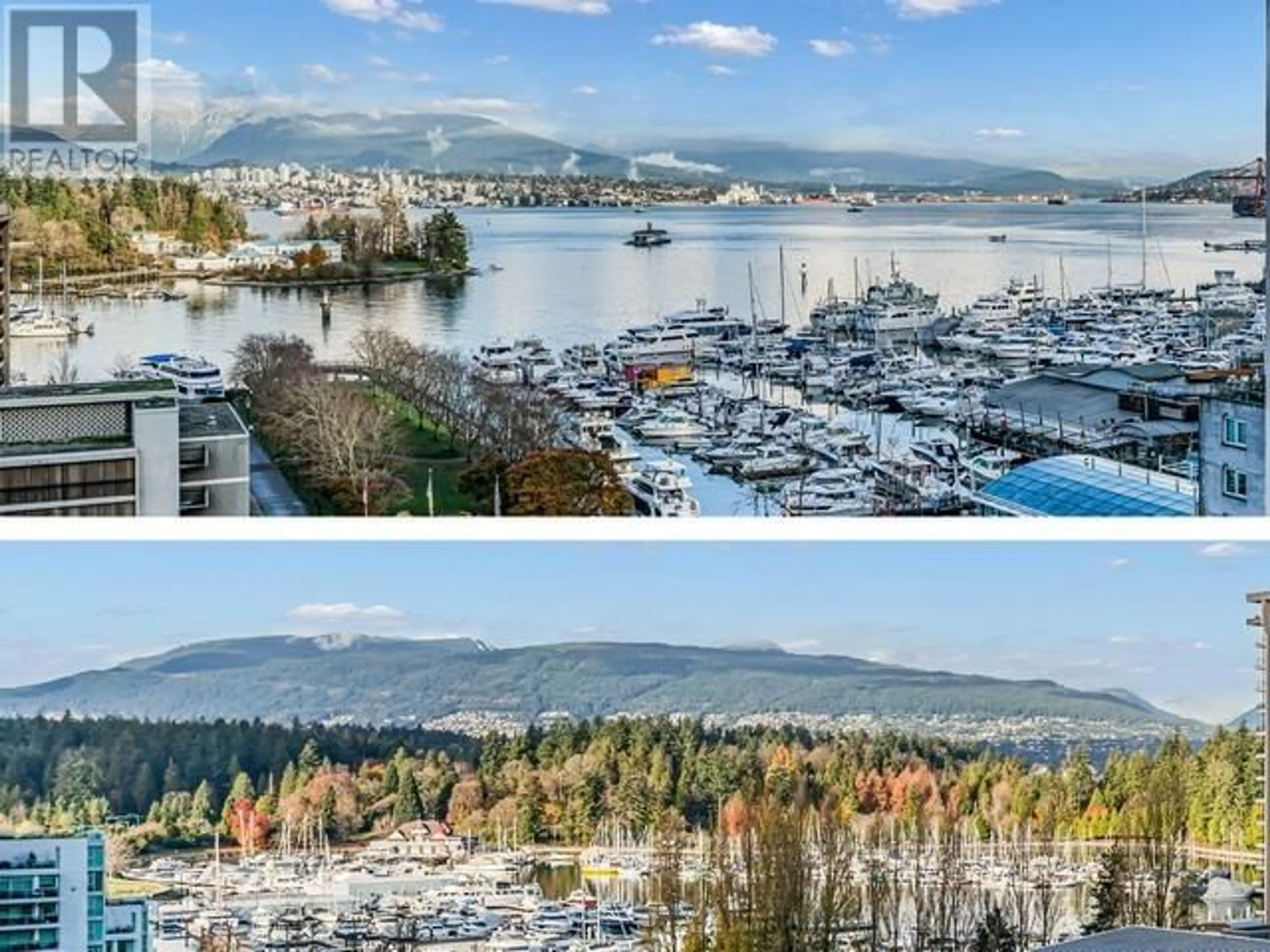 A pic from exterior of the house or condo, the view of lake or river for 1101 1616 BAYSHORE DRIVE, Vancouver British Columbia V6G3L1