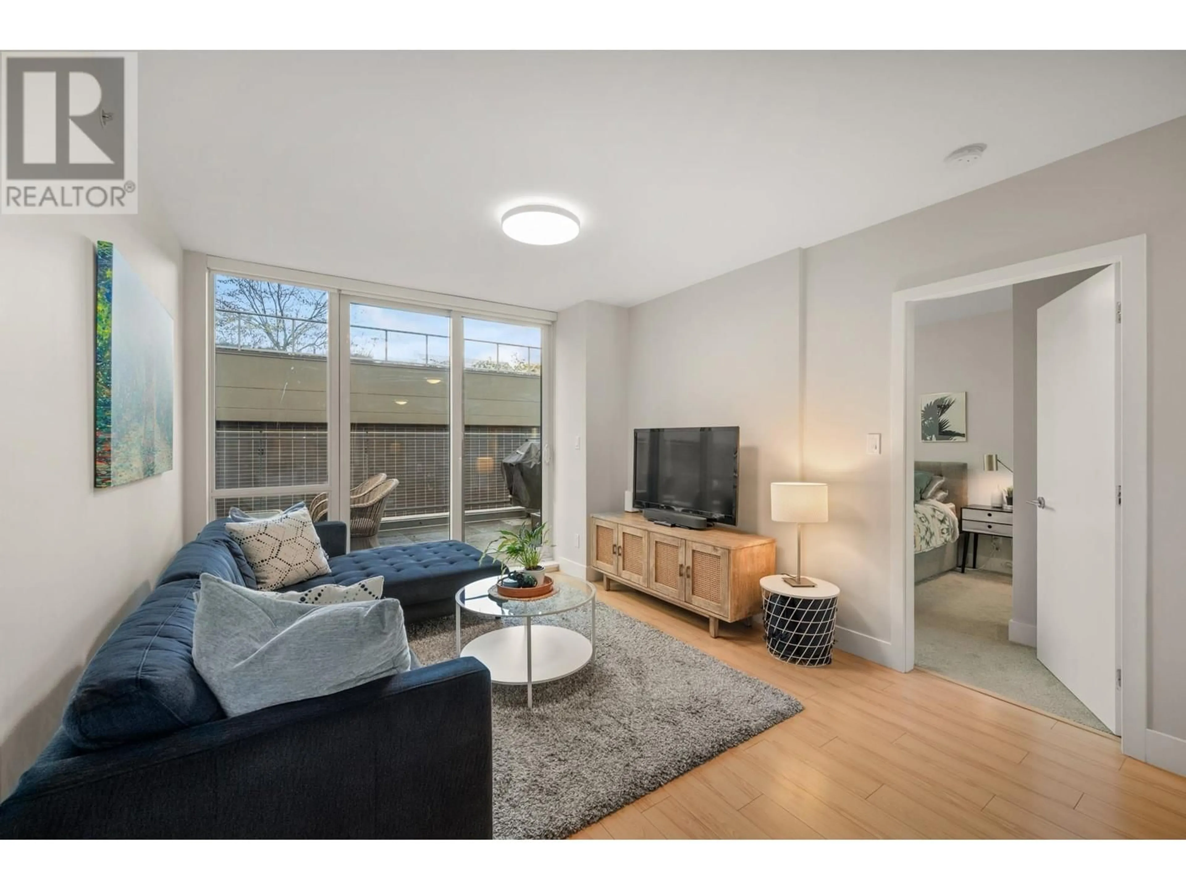 Living room, wood floors for 201 159 W 2ND AVENUE, Vancouver British Columbia V5Y0L8