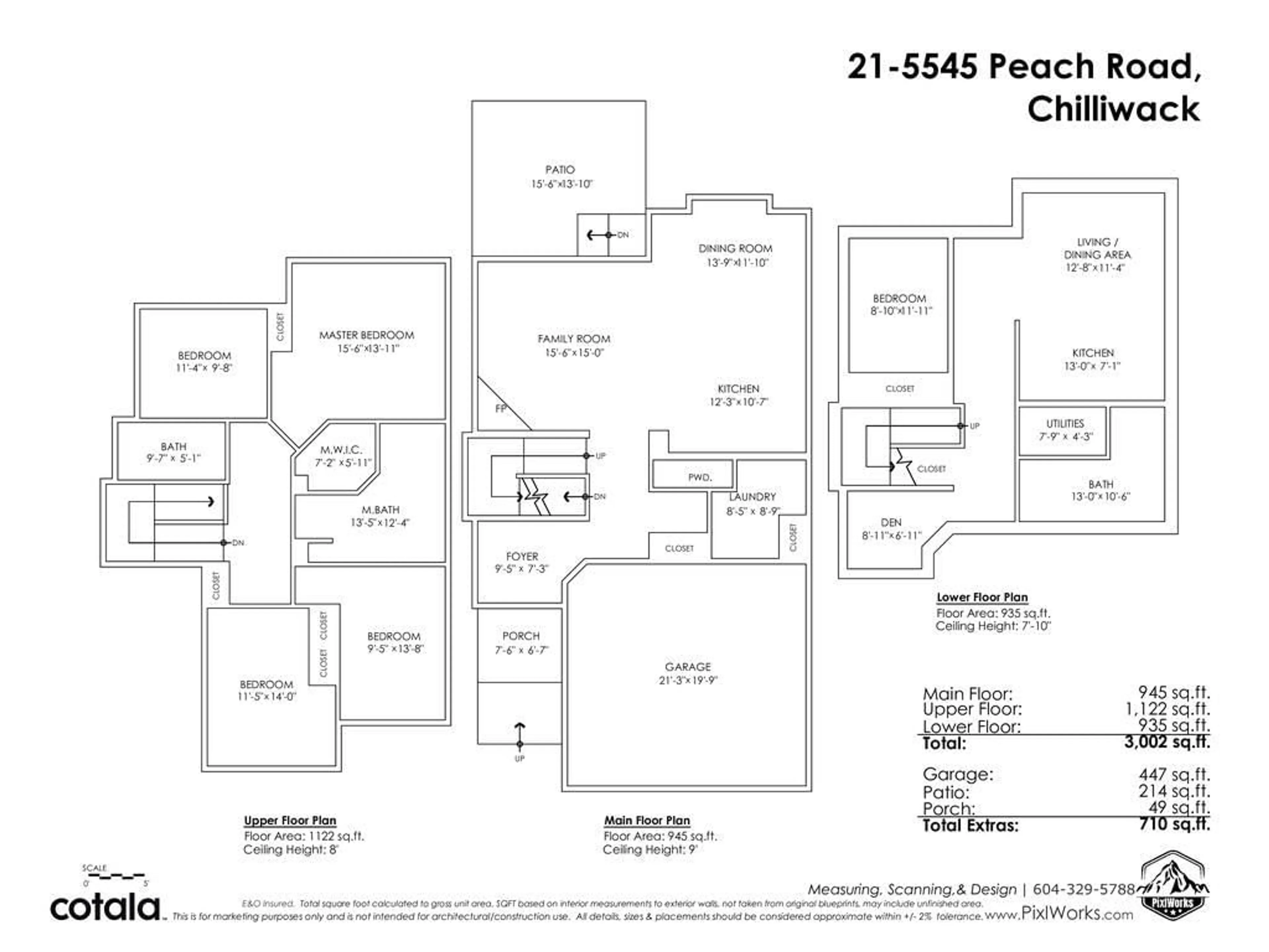 Floor plan for 21 5545 PEACH ROAD, Chilliwack British Columbia V2R5Y5