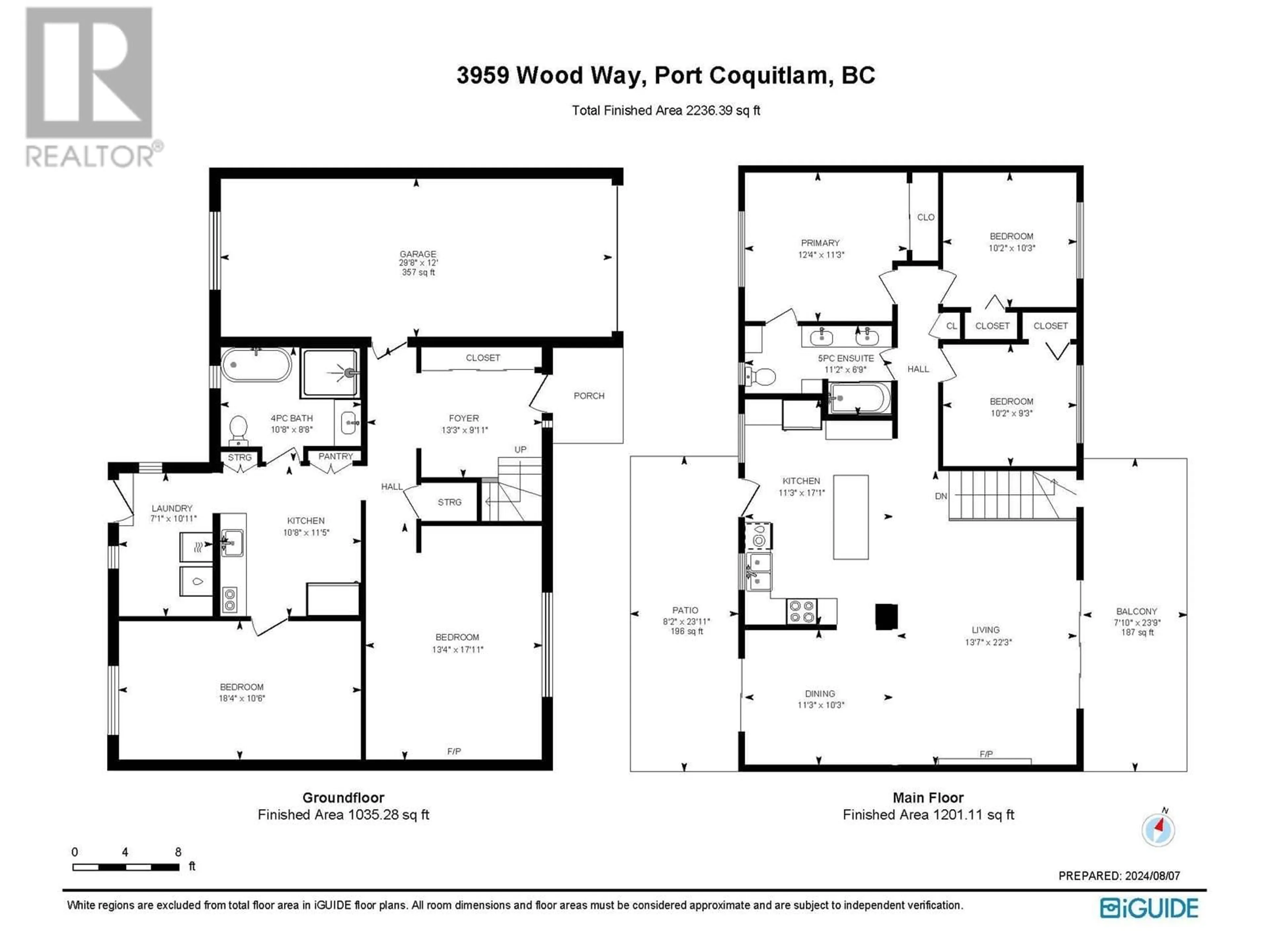 Floor plan for 3959 WOOD WAY, Port Coquitlam British Columbia V3B4B5