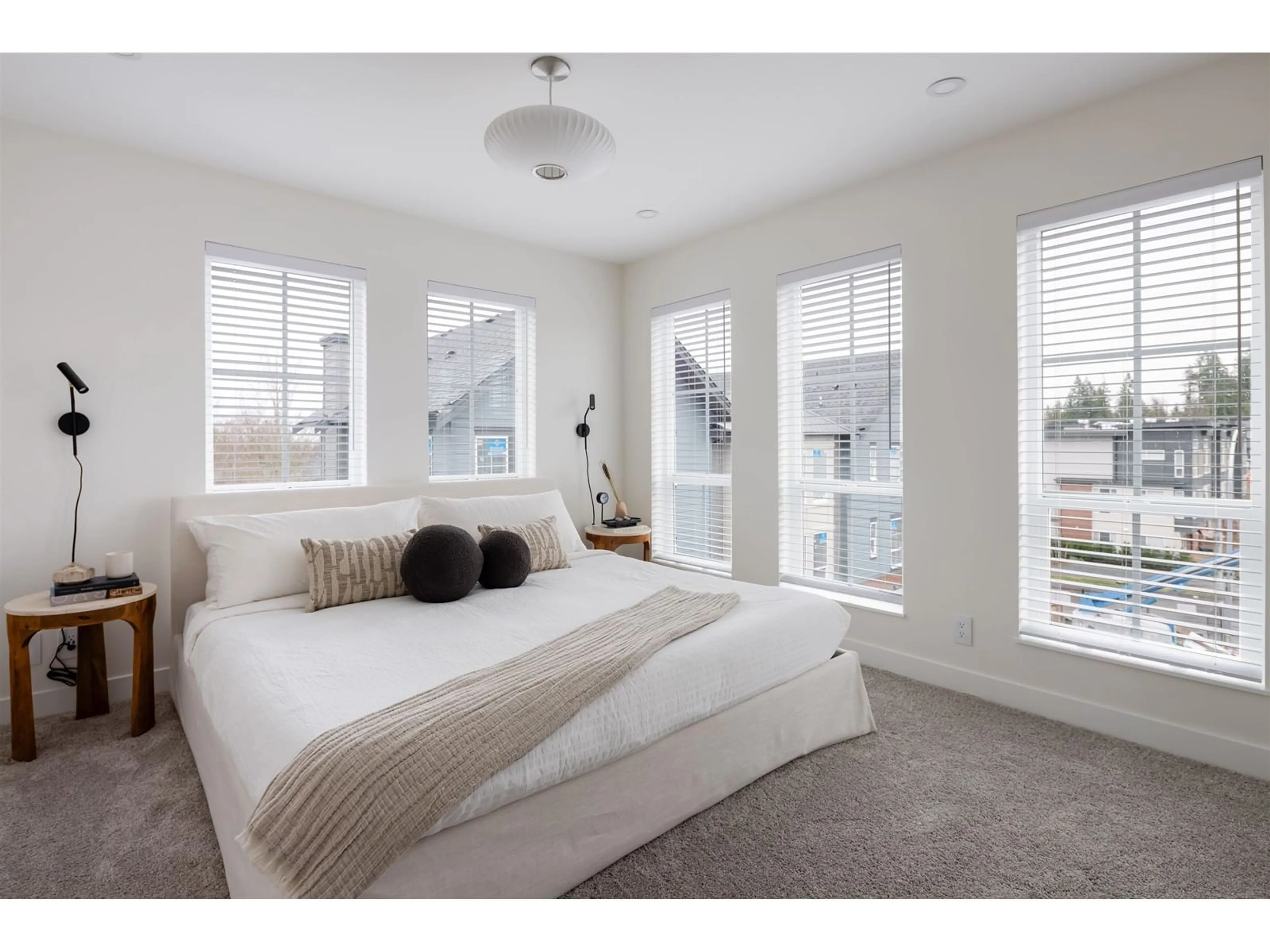 Bedroom with bed, carpet floor for 14 - 8120 200A, Langley British Columbia V0V0V0