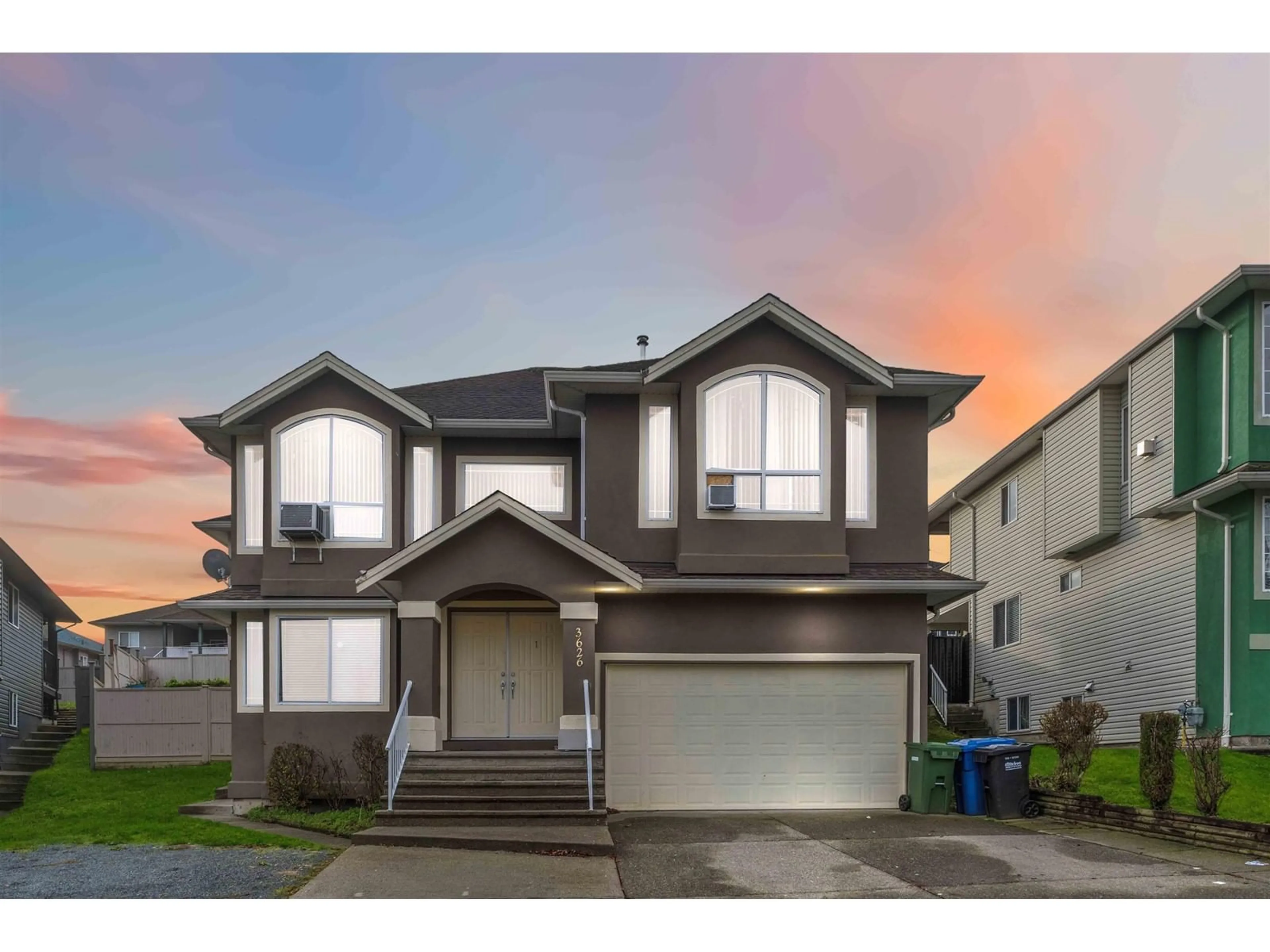 Frontside or backside of a home for 3626 SYLVAN PLACE, Abbotsford British Columbia V2T6W4