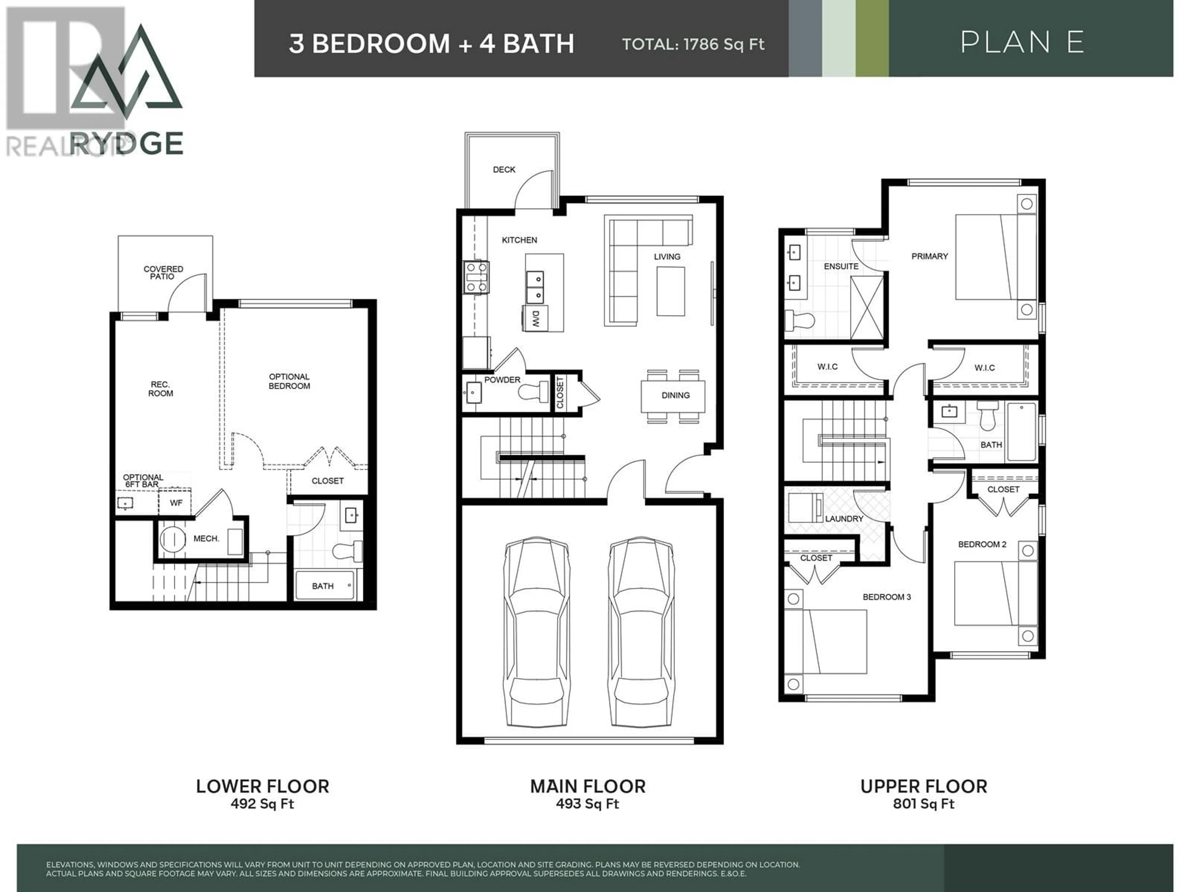 Floor plan for 36 10640 248 STREET, Maple Ridge British Columbia N0N0N0