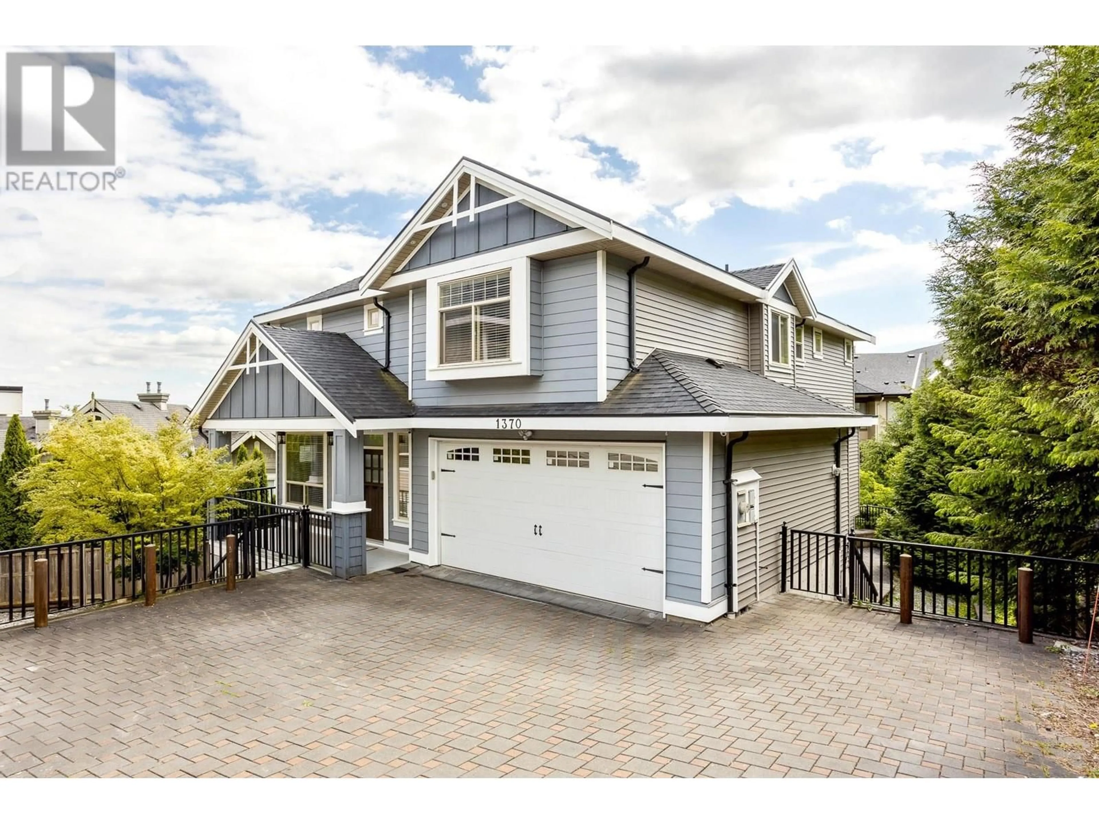 Frontside or backside of a home, the street view for 1370 PINETREE WAY, Coquitlam British Columbia V3E2Z4