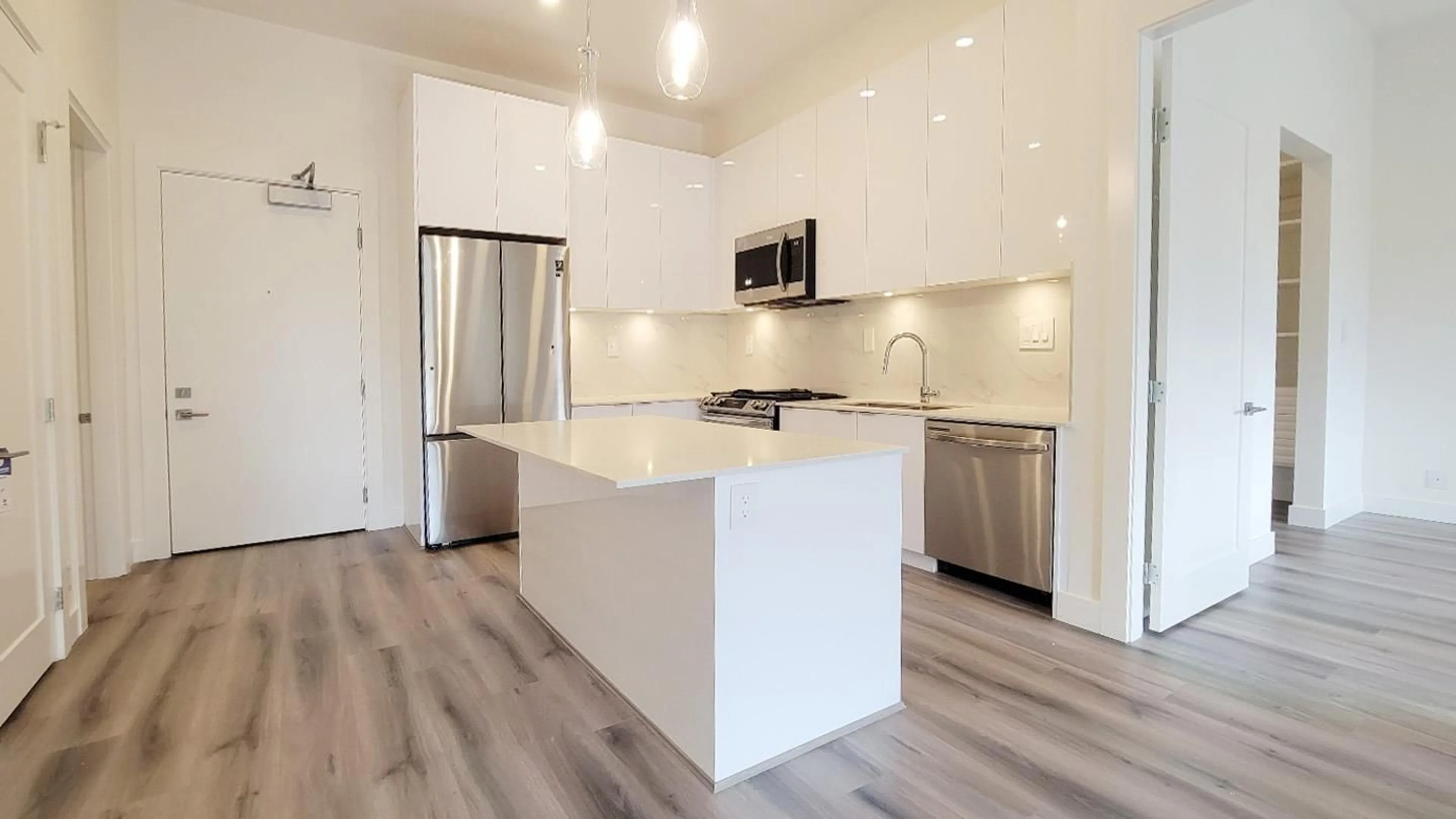 Open concept kitchen for B205 8447 202 STREET, Langley British Columbia V2Y2B7