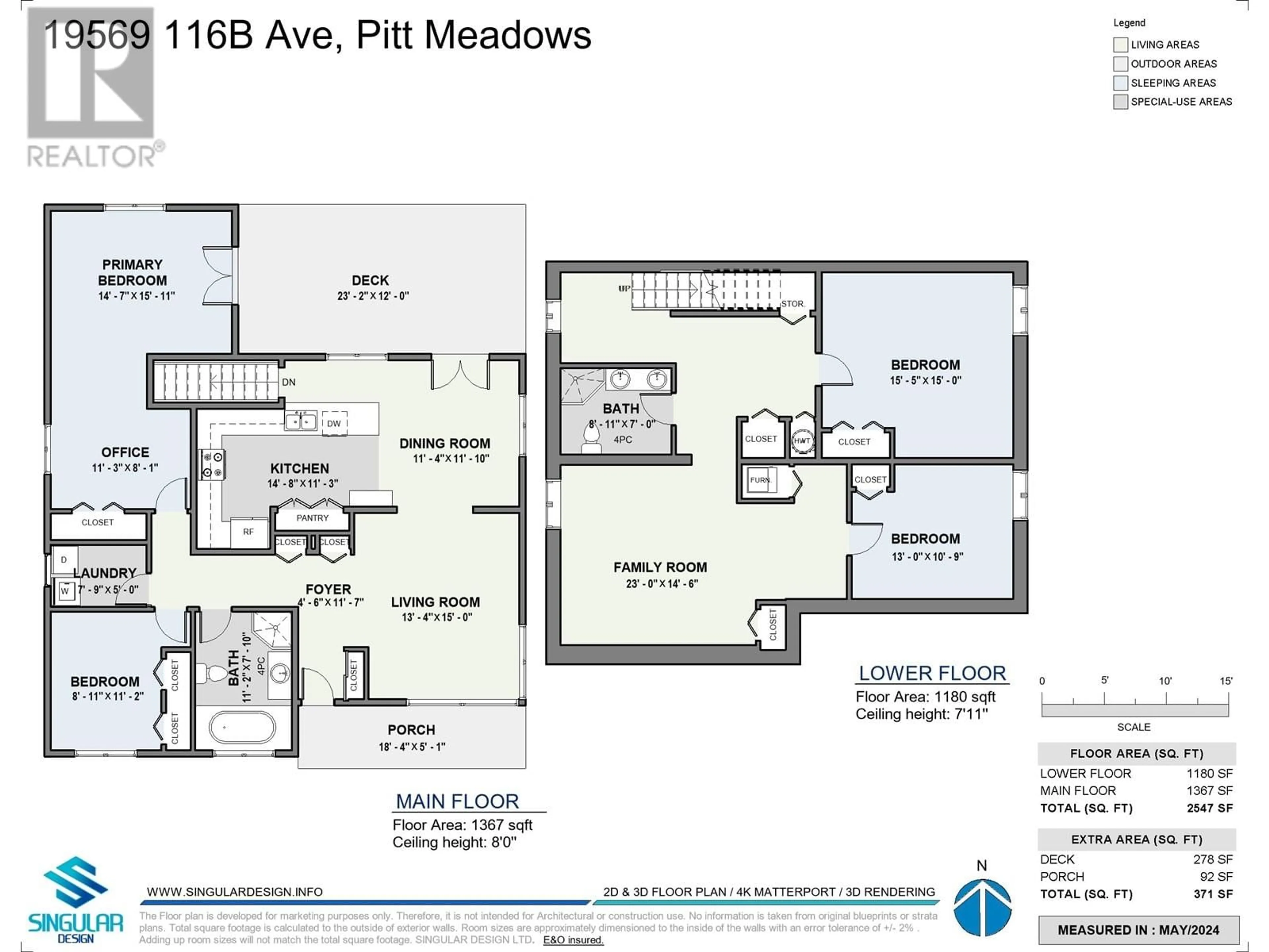 Floor plan for 19569 116B AVENUE, Pitt Meadows British Columbia V3Y1G2