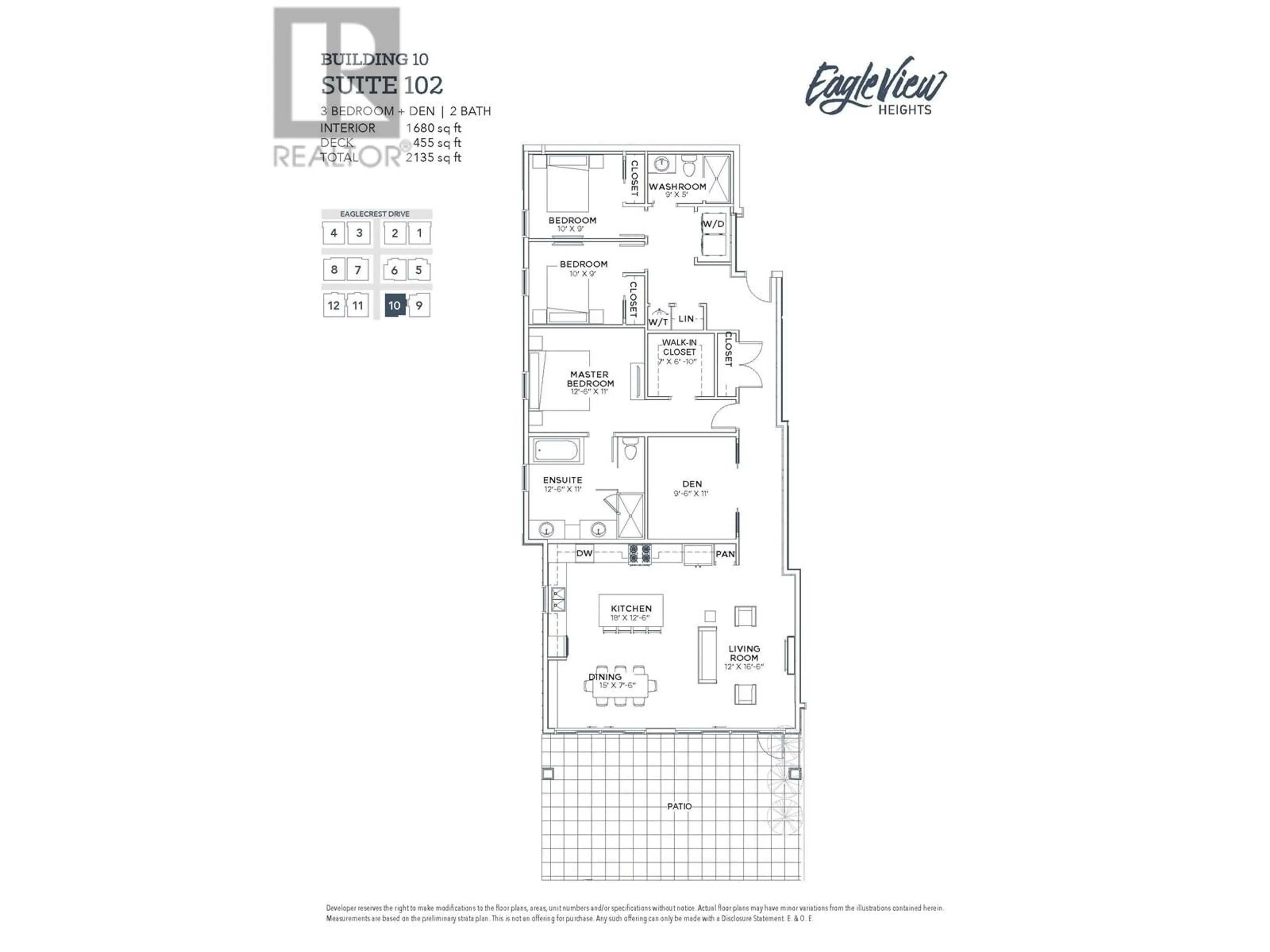 Floor plan for 10102 464 EAGLECREST DRIVE, Gibsons British Columbia V0N1V9