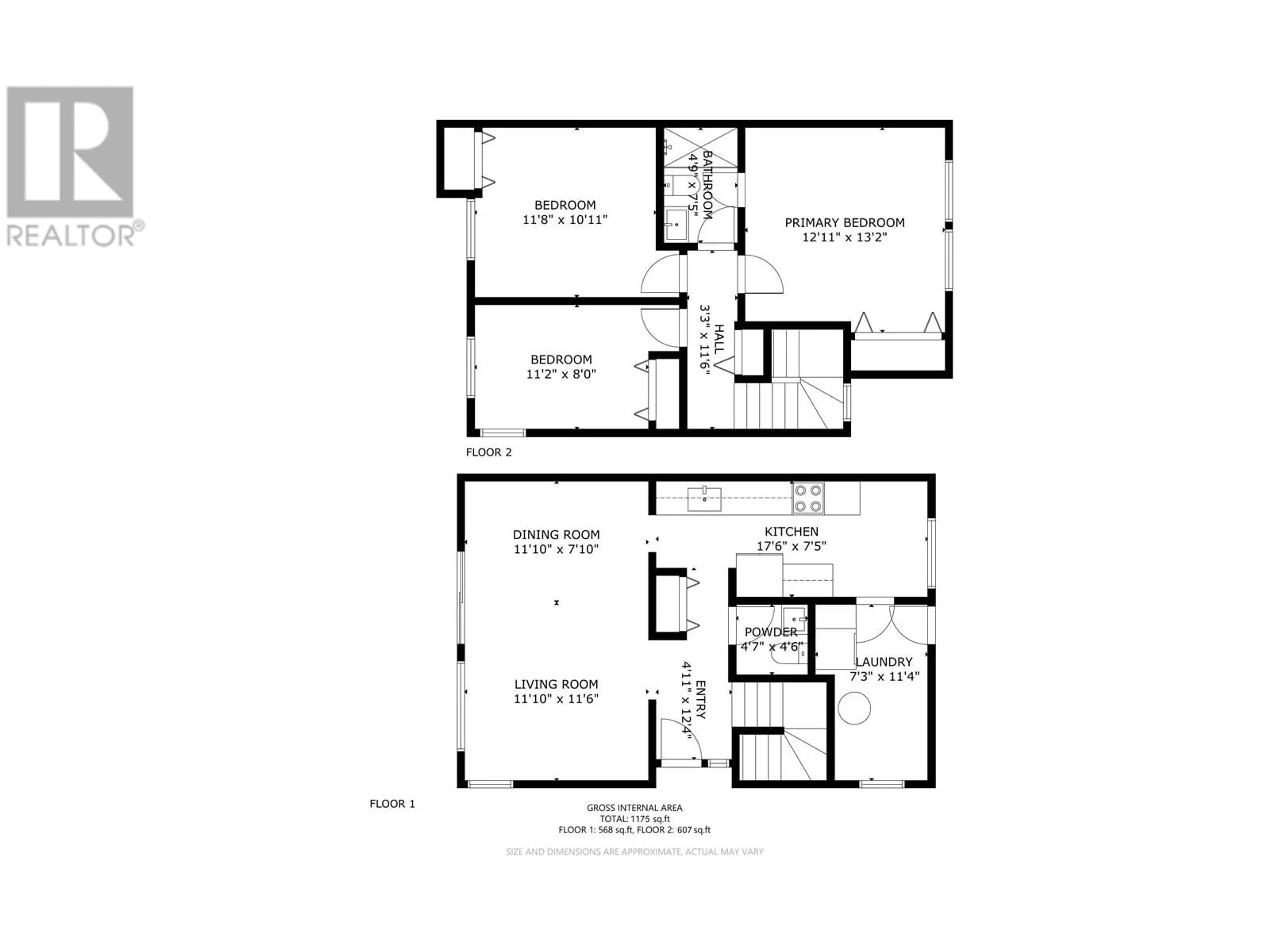 Floor plan for 21 9080 PARKSVILLE DRIVE, Richmond British Columbia V7E4N9