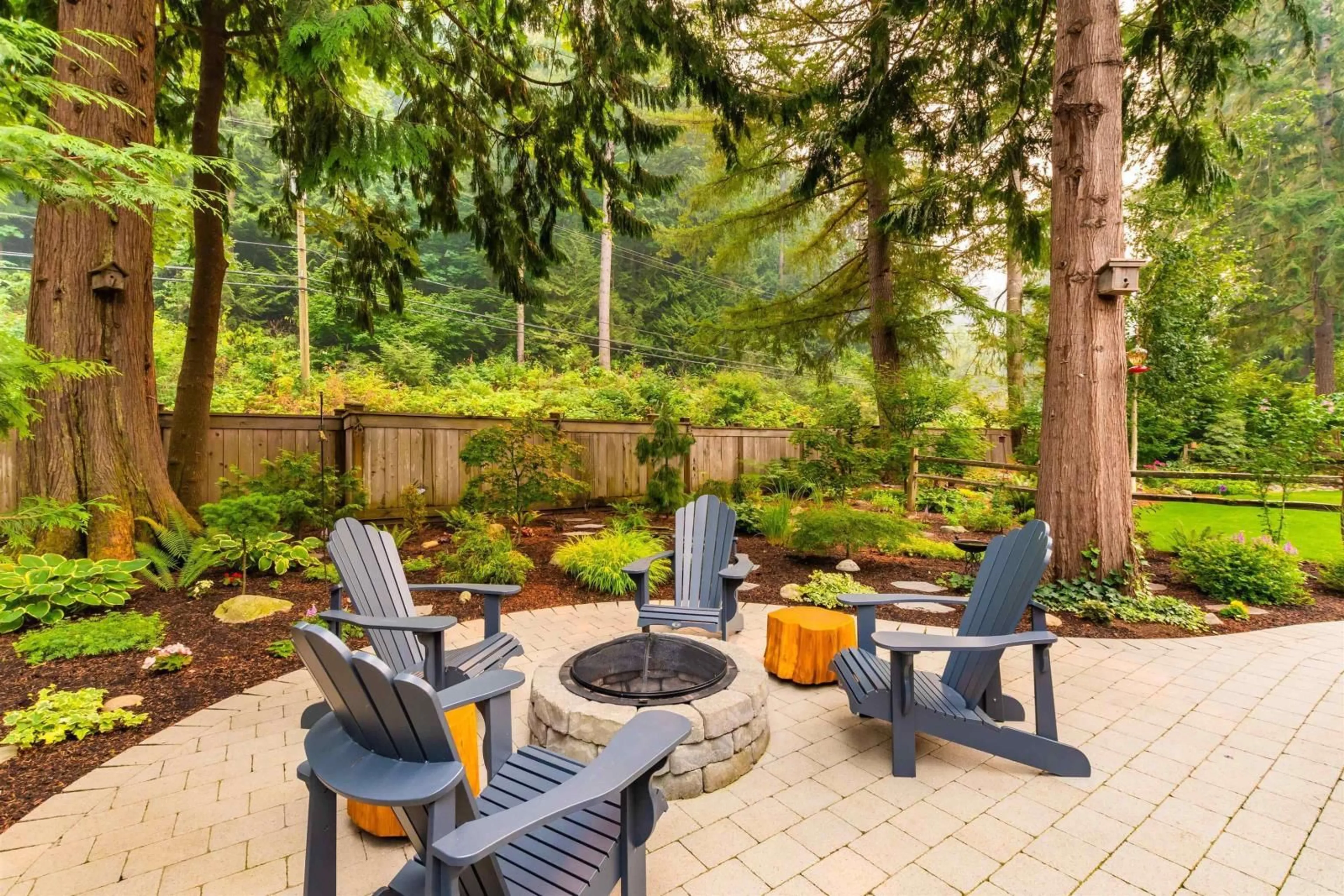 Patio, the fenced backyard for 43548 RED HAWK PASS|Cultus Lake South, Cultus Lake British Columbia V2R0E1