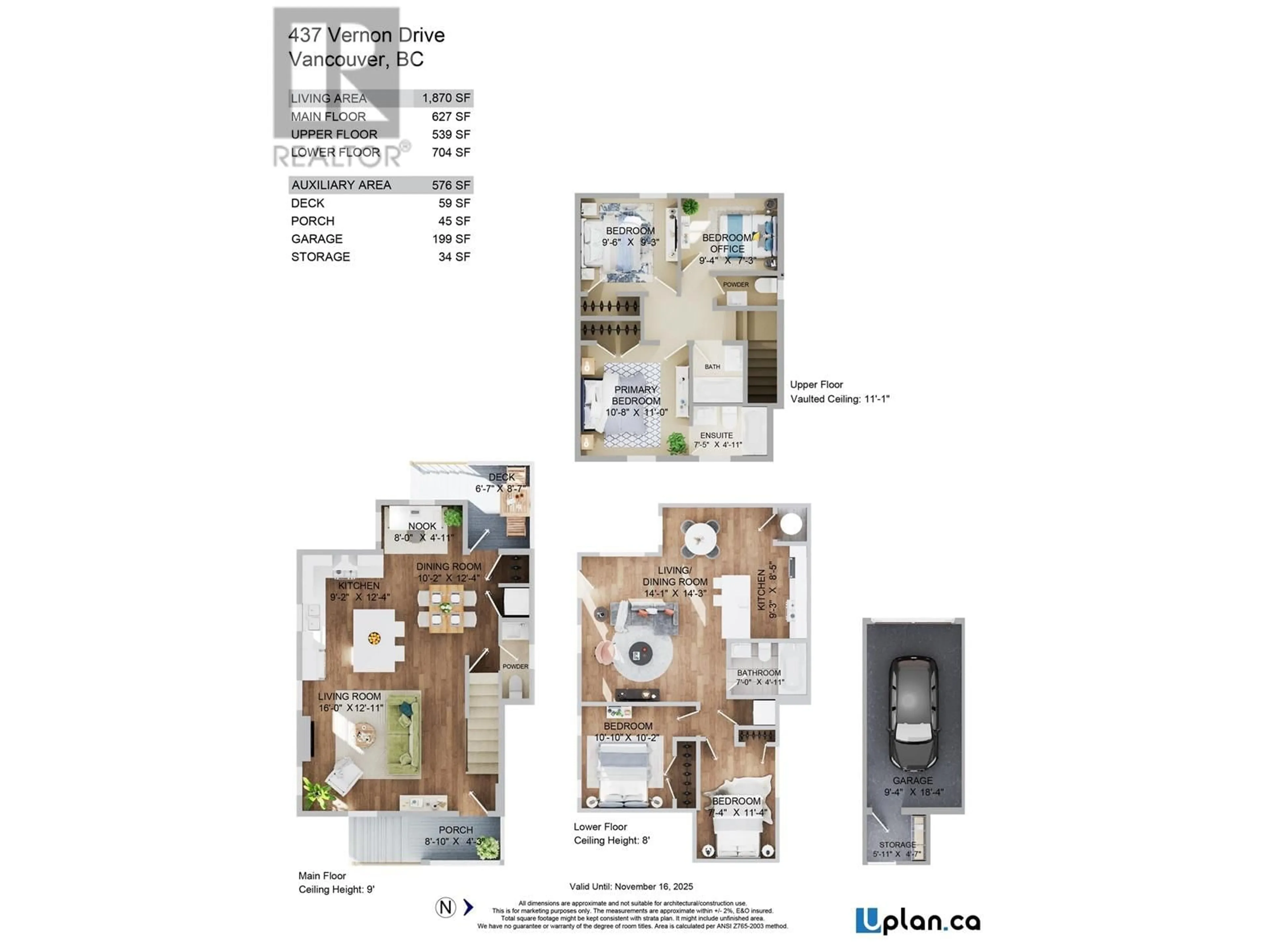 Floor plan for 437 VERNON DRIVE, Vancouver British Columbia V6A3N4