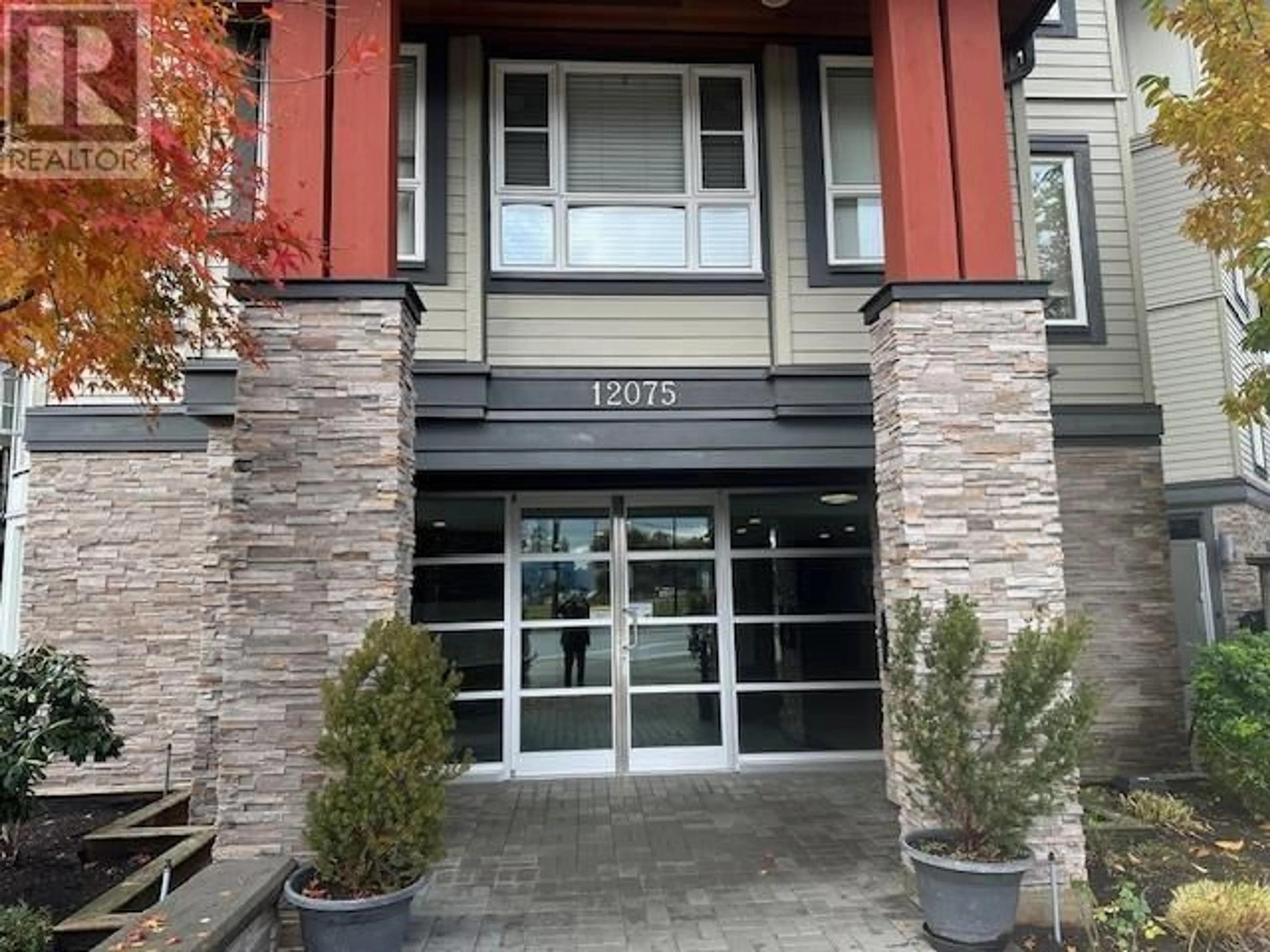 A pic from exterior of the house or condo, the front or back of building for 312 12075 EDGE STREET, Maple Ridge British Columbia V2X9E6