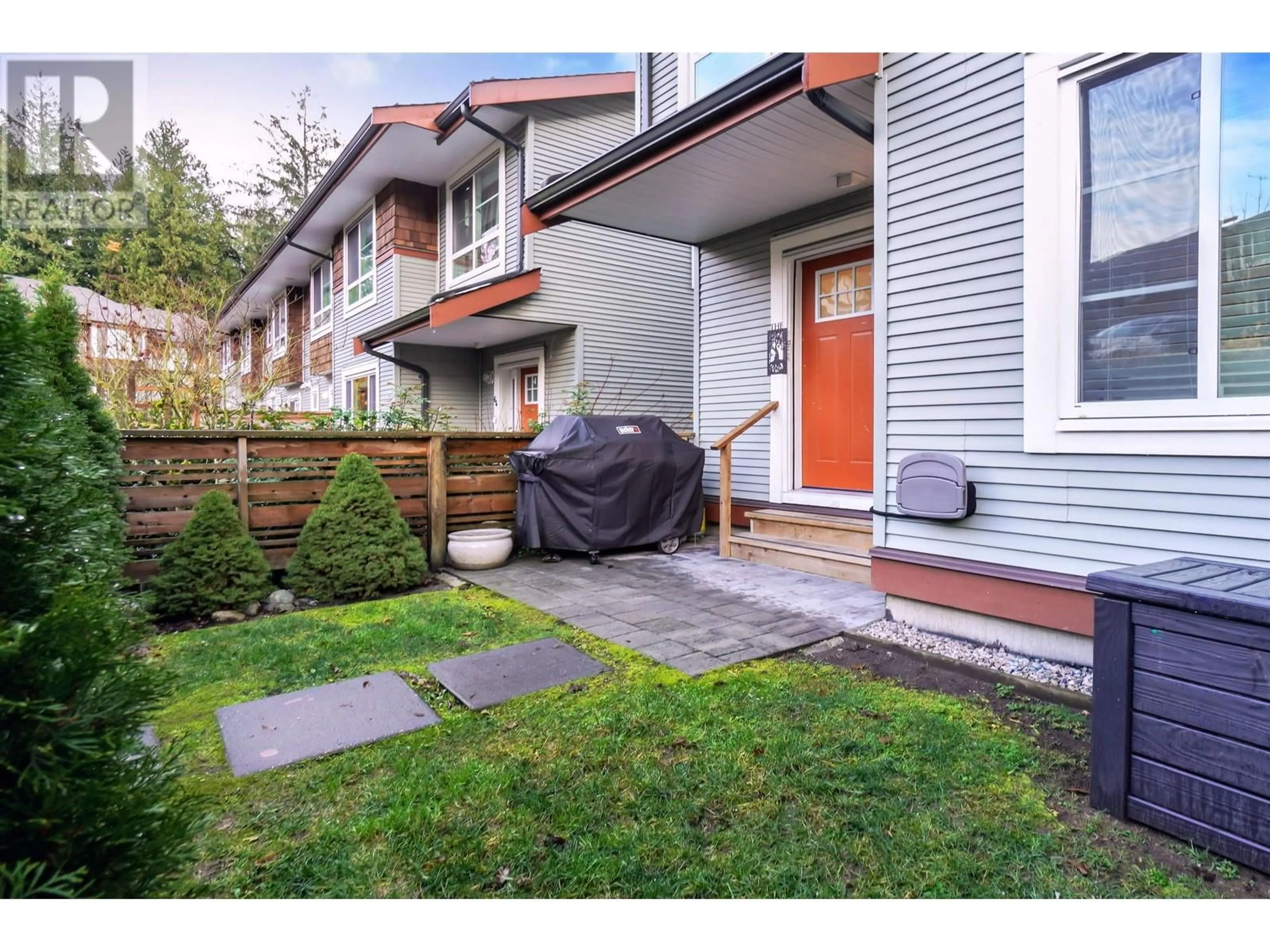 Frontside or backside of a home, the fenced backyard for 65 23651 132 AVENUE, Maple Ridge British Columbia V4R0E9